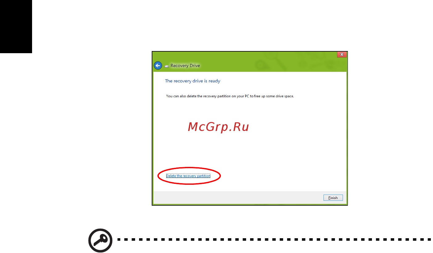Acer ASPIRE EC-471G [2346/2484] Membuat driver dan cadangan aplikasi