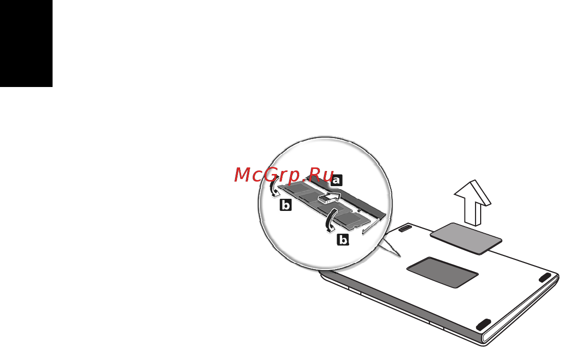 Acer ASPIRE E1-531G [1566/2484] Instalarea memoriei doar pentru anumite modele
