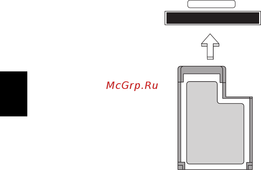 Acer ASPIRE E1-531G [1650/2484] Изваждане на карта expresscard