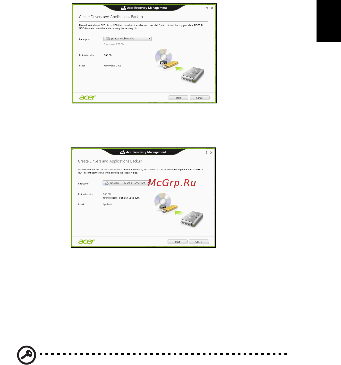Acer ASPIRE E1-531G Инструкция по эксплуатации онлайн [1703/2484] 98364