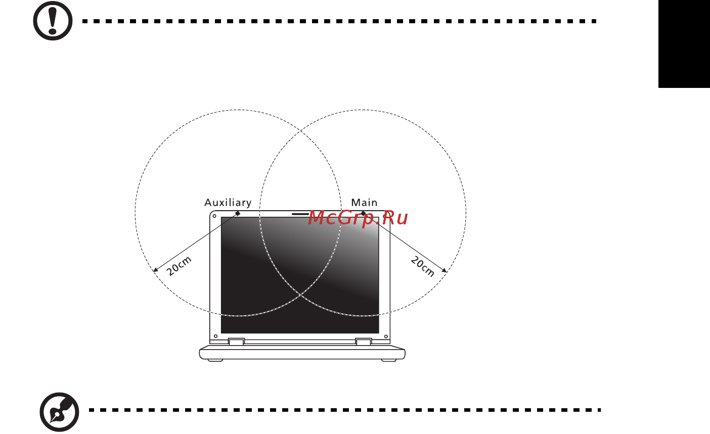 Acer ASPIRE E1-531G [2173/2484] 신체에 대한 rf 장 rss 102 노출