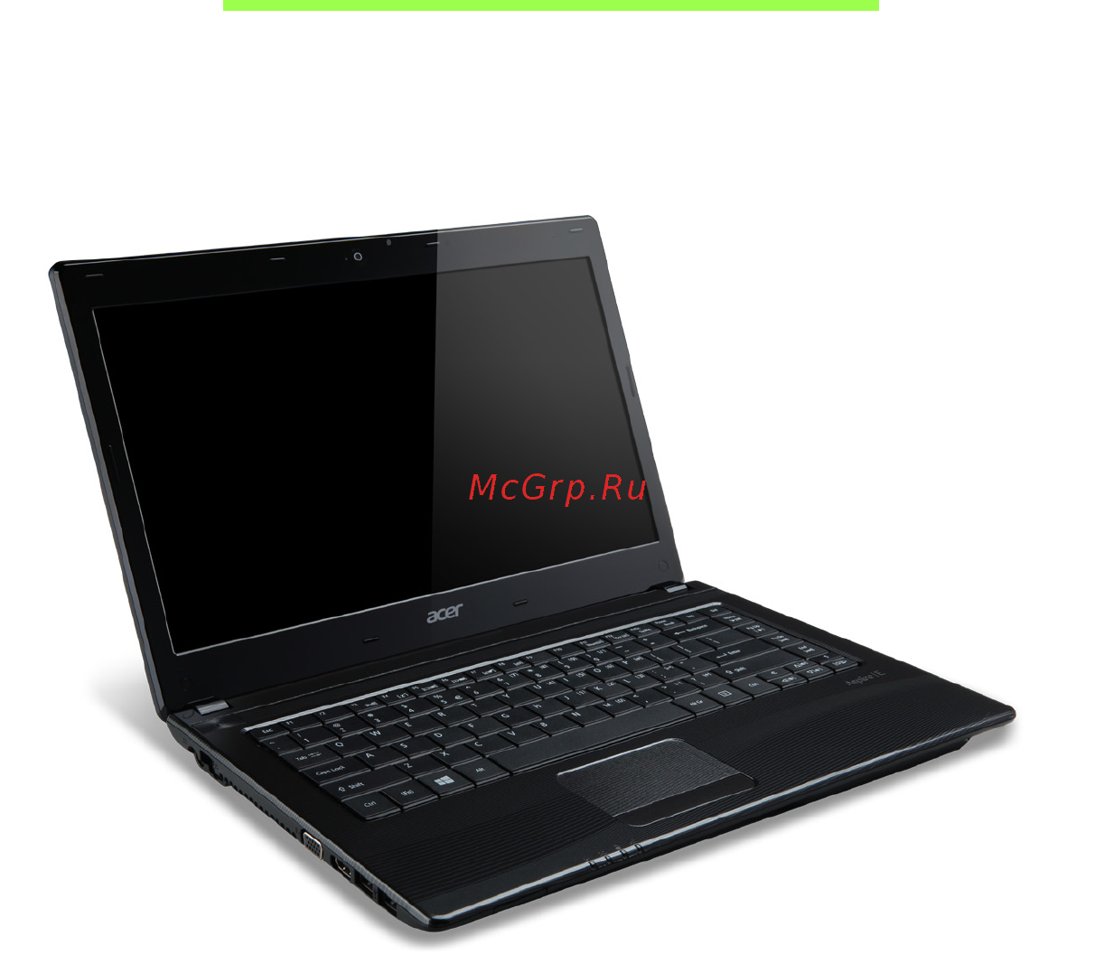 Acer ASPIRE E1-451G [1233/3264] Знакомство с ноутбуком acer