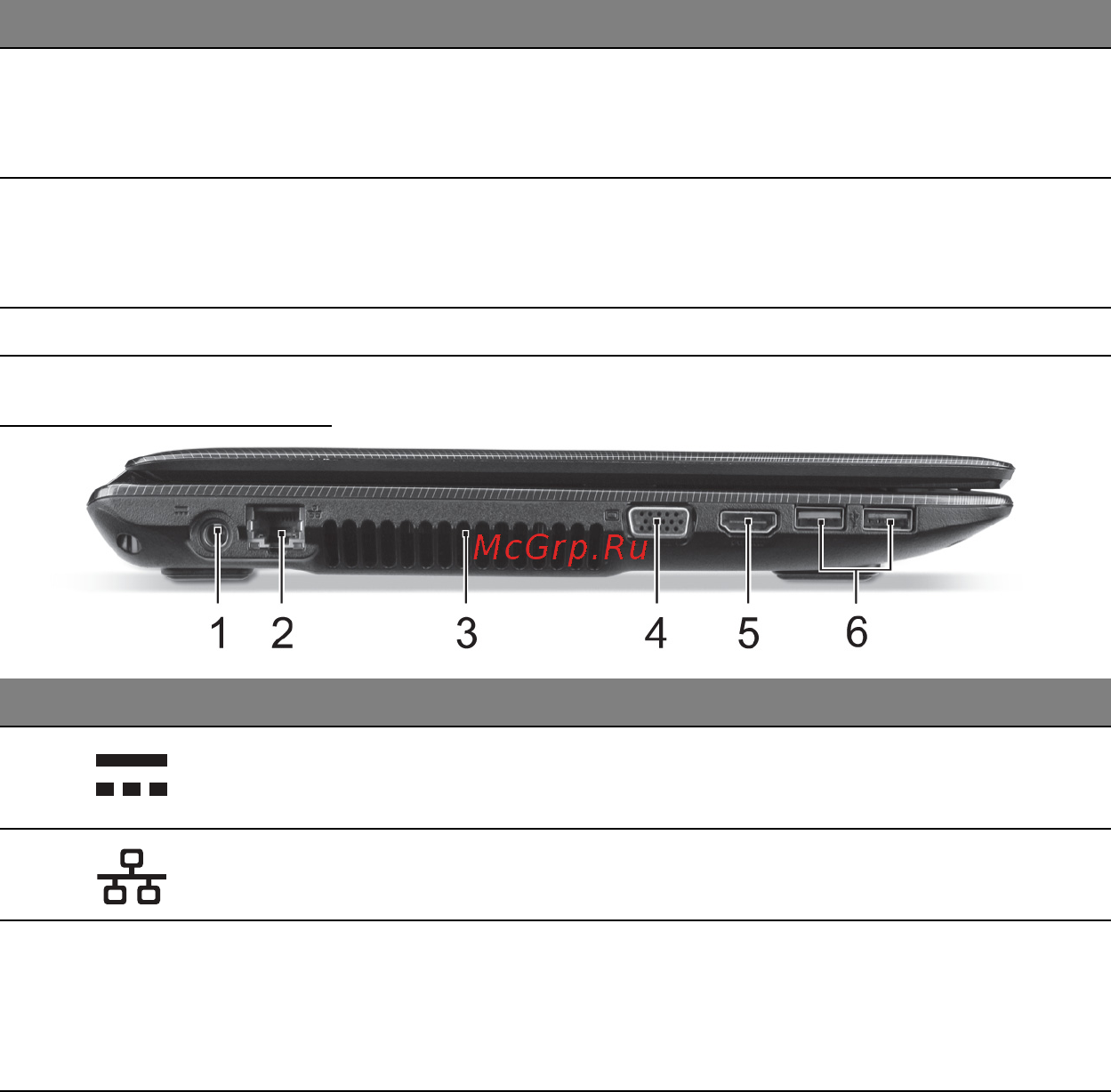 Acer ASPIRE E1-451G [2130/3264] Изглед отляво