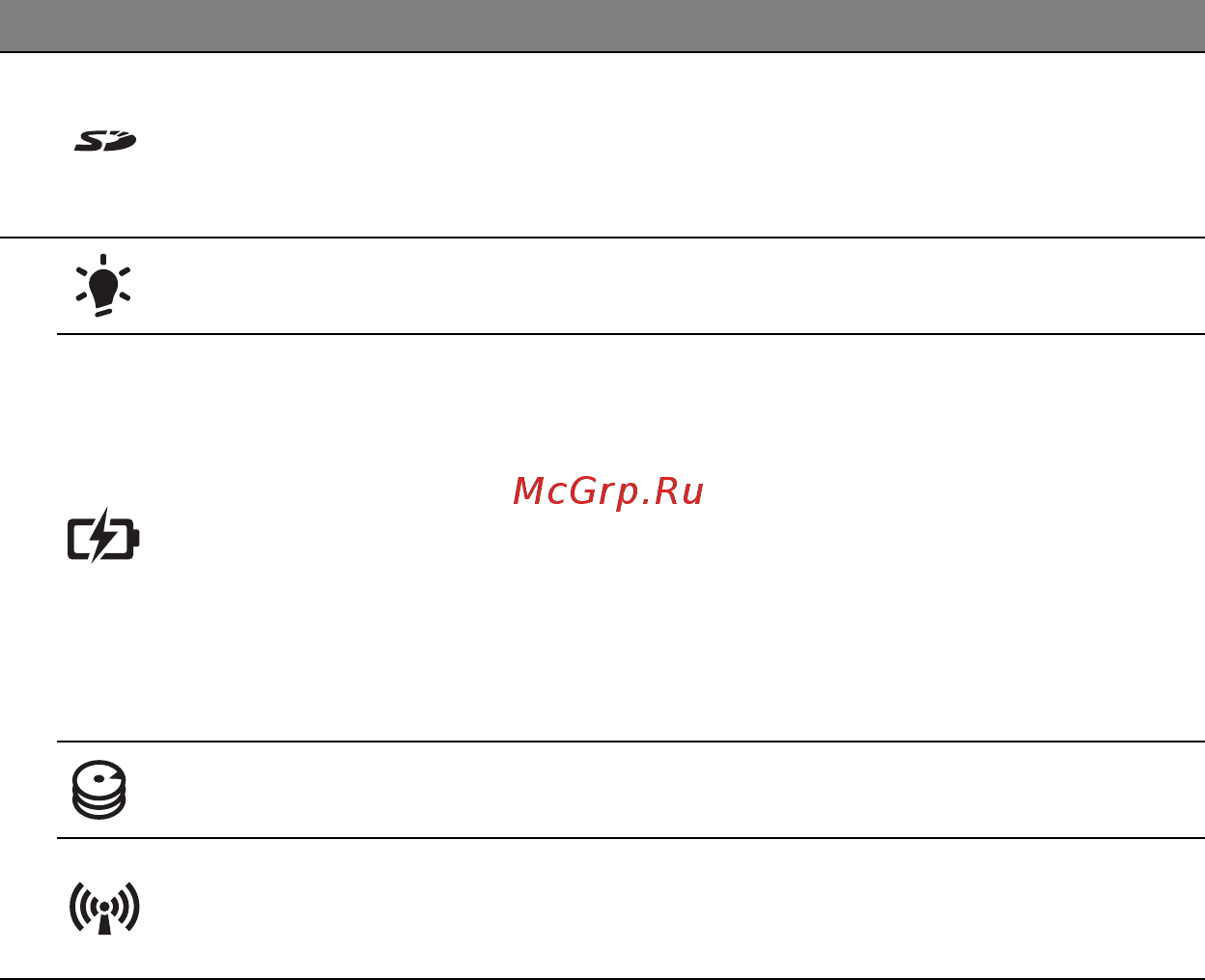 Acer ASPIRE E1-451G Инструкция по эксплуатации онлайн [2567/3264] 98369