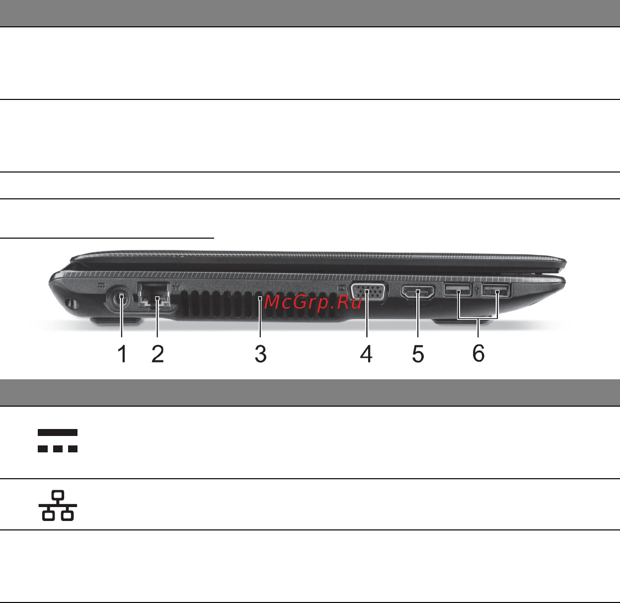 Acer ASPIRE E1-451G [2569/3264] Αριστερή πλευρά
