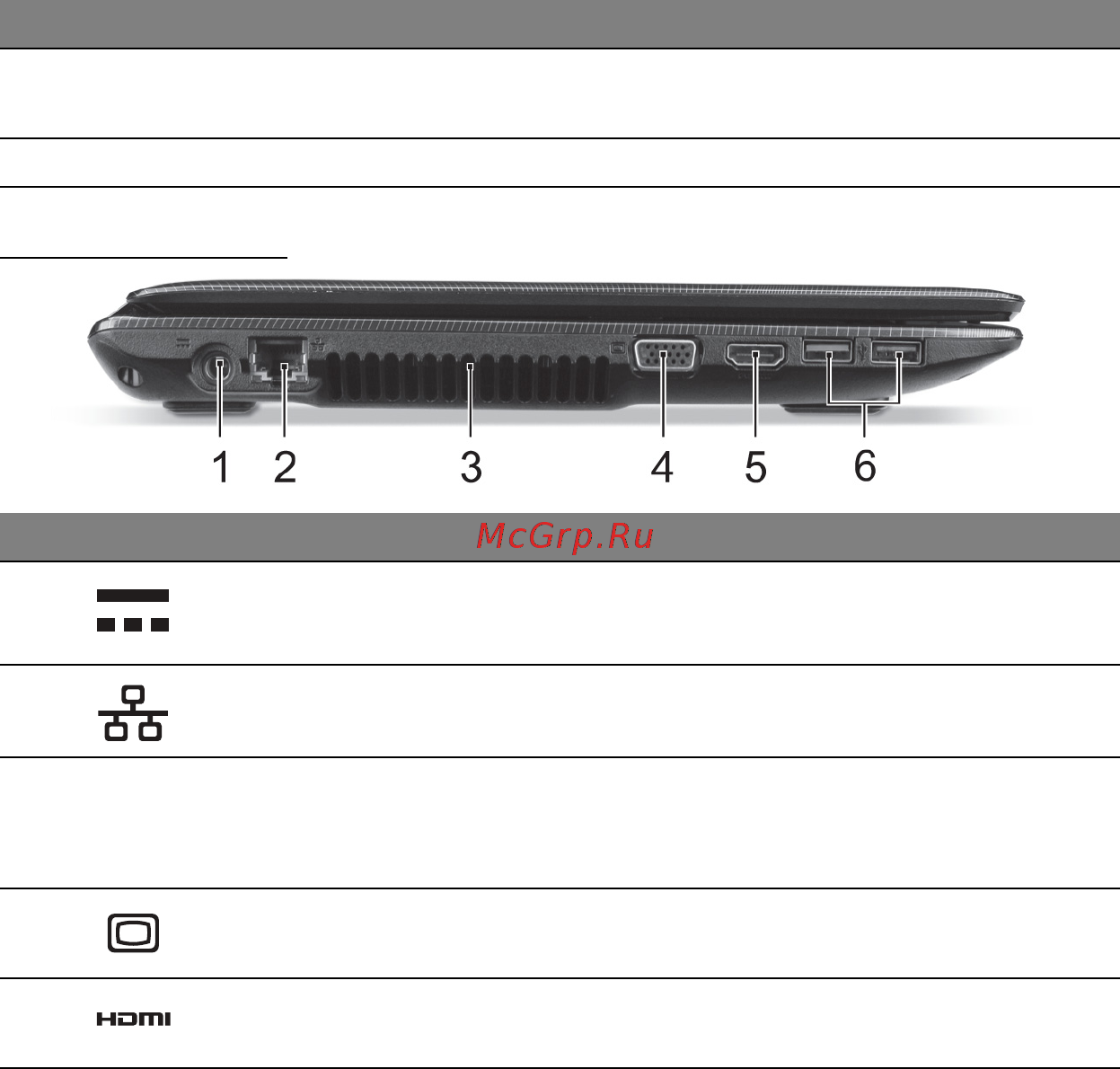 Acer ASPIRE E1-451G [2688/3264] Sol görünüm