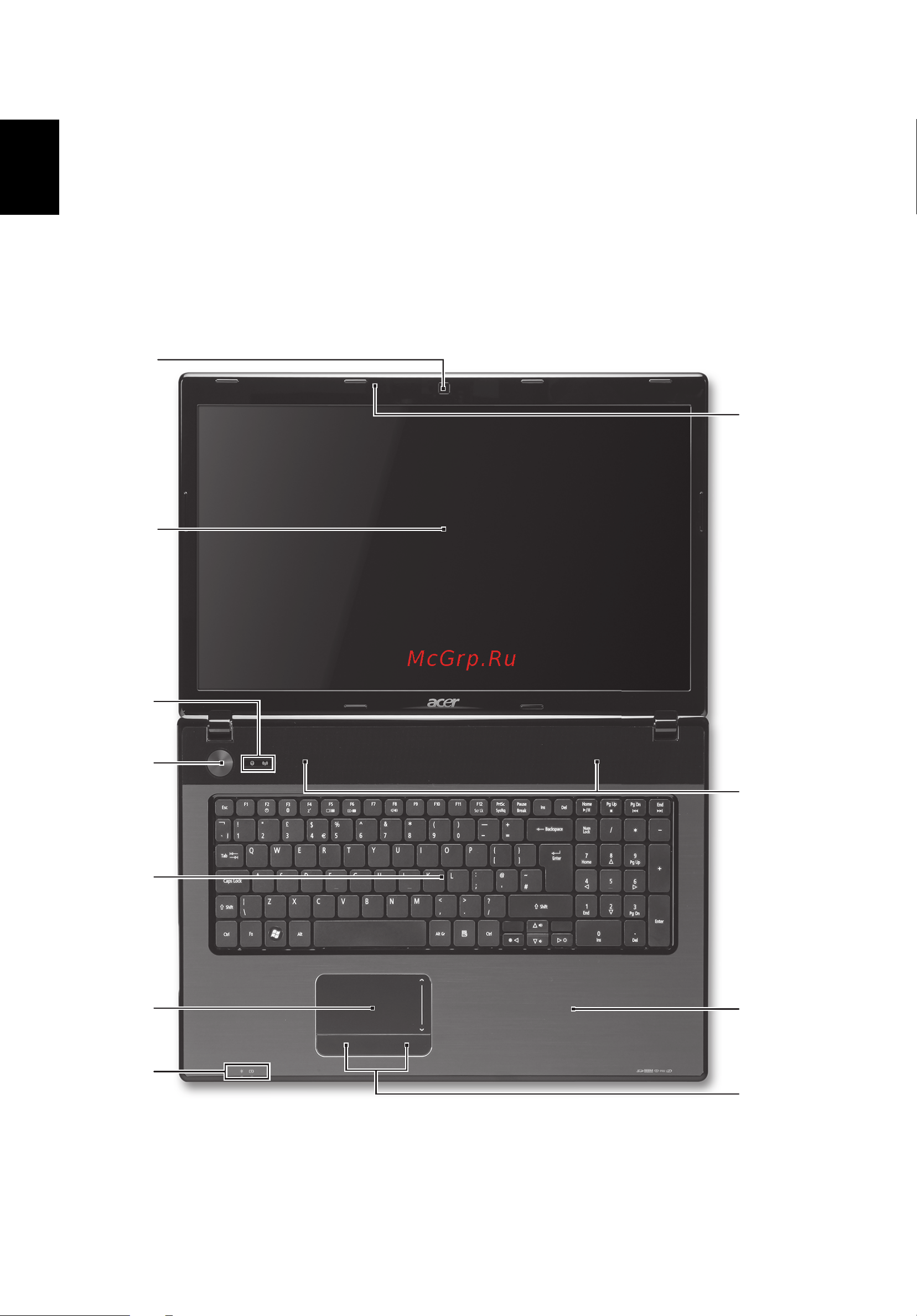 Acer ASPIRE 7741 [16/313] Votre visite guidée du notebook acer