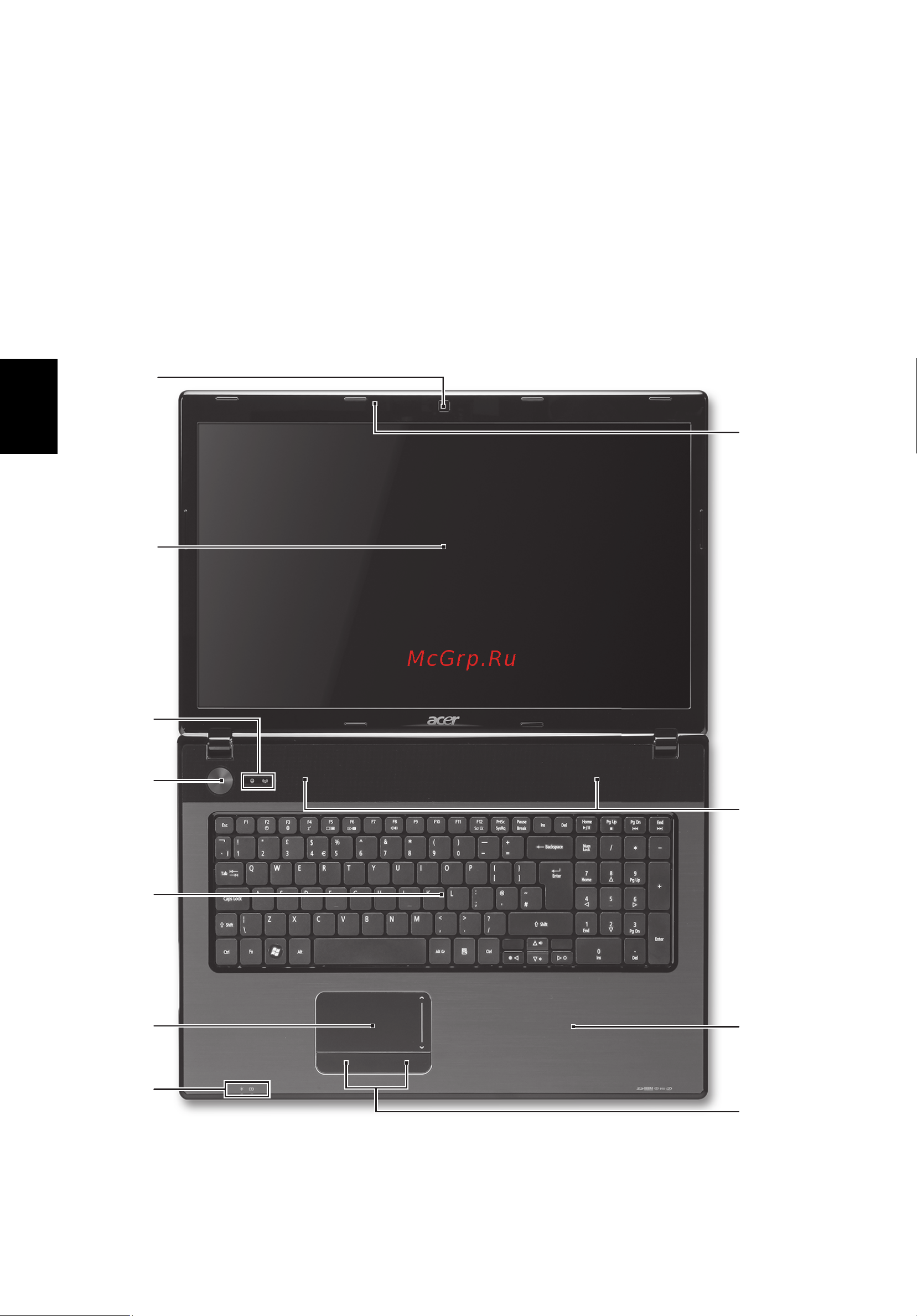 Acer ASPIRE 7741 [178/313] Tutustuminen acerin kannettavaan tietokoneeseen