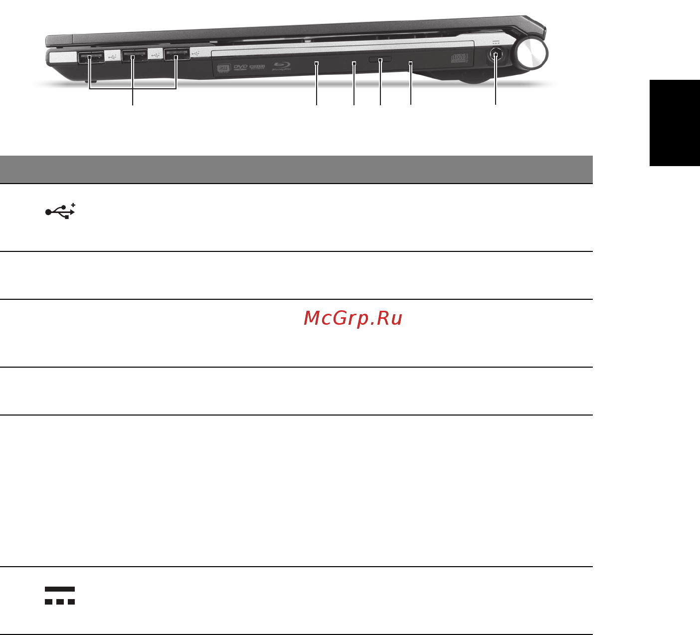 Acer ASPIRE 5830TG [125/316] 2 3 4 5 6