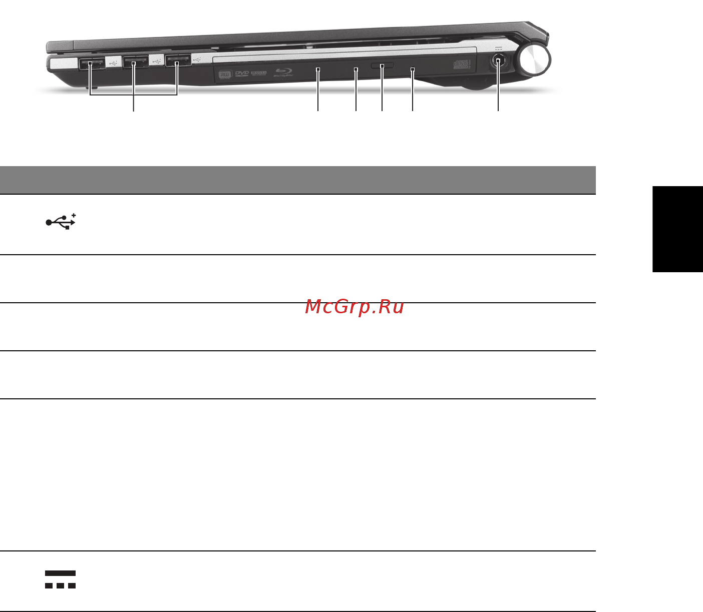 Acer ASPIRE 5830TG [145/316] 2 3 4 5 6