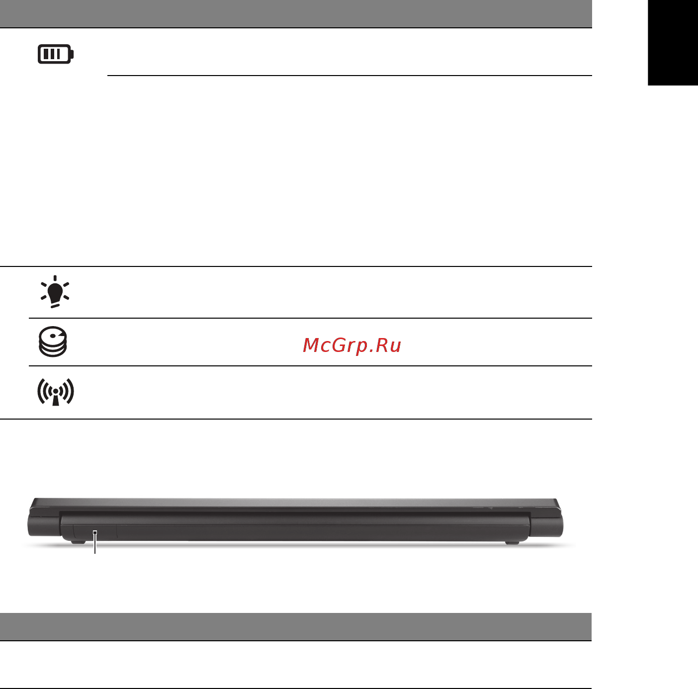 Acer ASPIRE 5830TG [9/316] Rear view