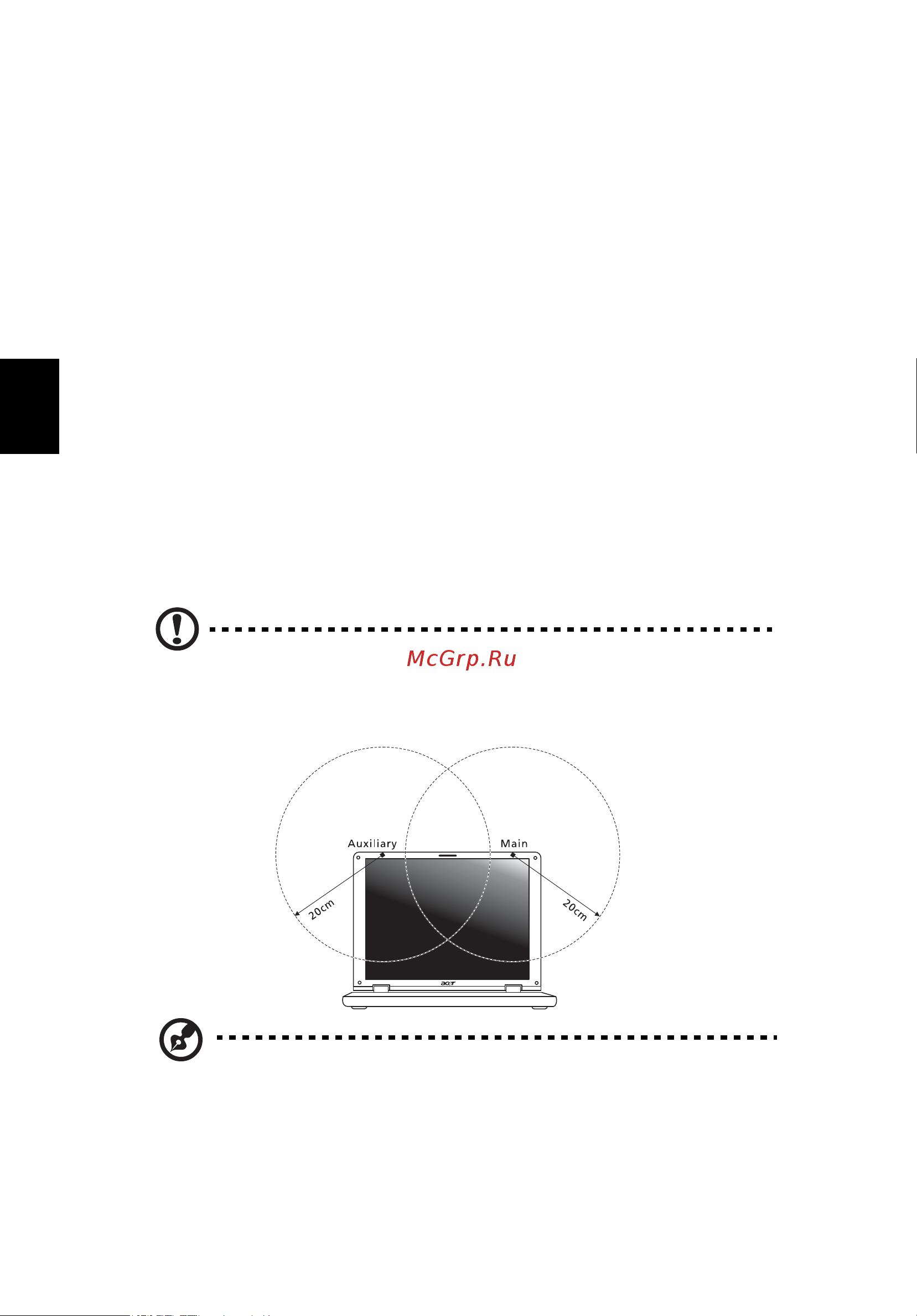 Acer ASPIRE 5745G [296/2217] Requisito fcc rf per la sicurezza