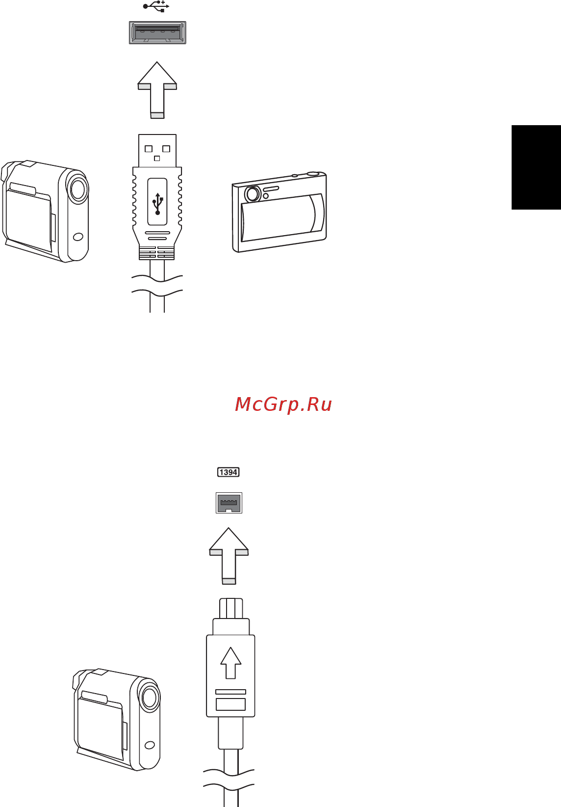 Acer ASPIRE 5745DG [1277/2217] Ieee 1394 priključnica samo za određene modele