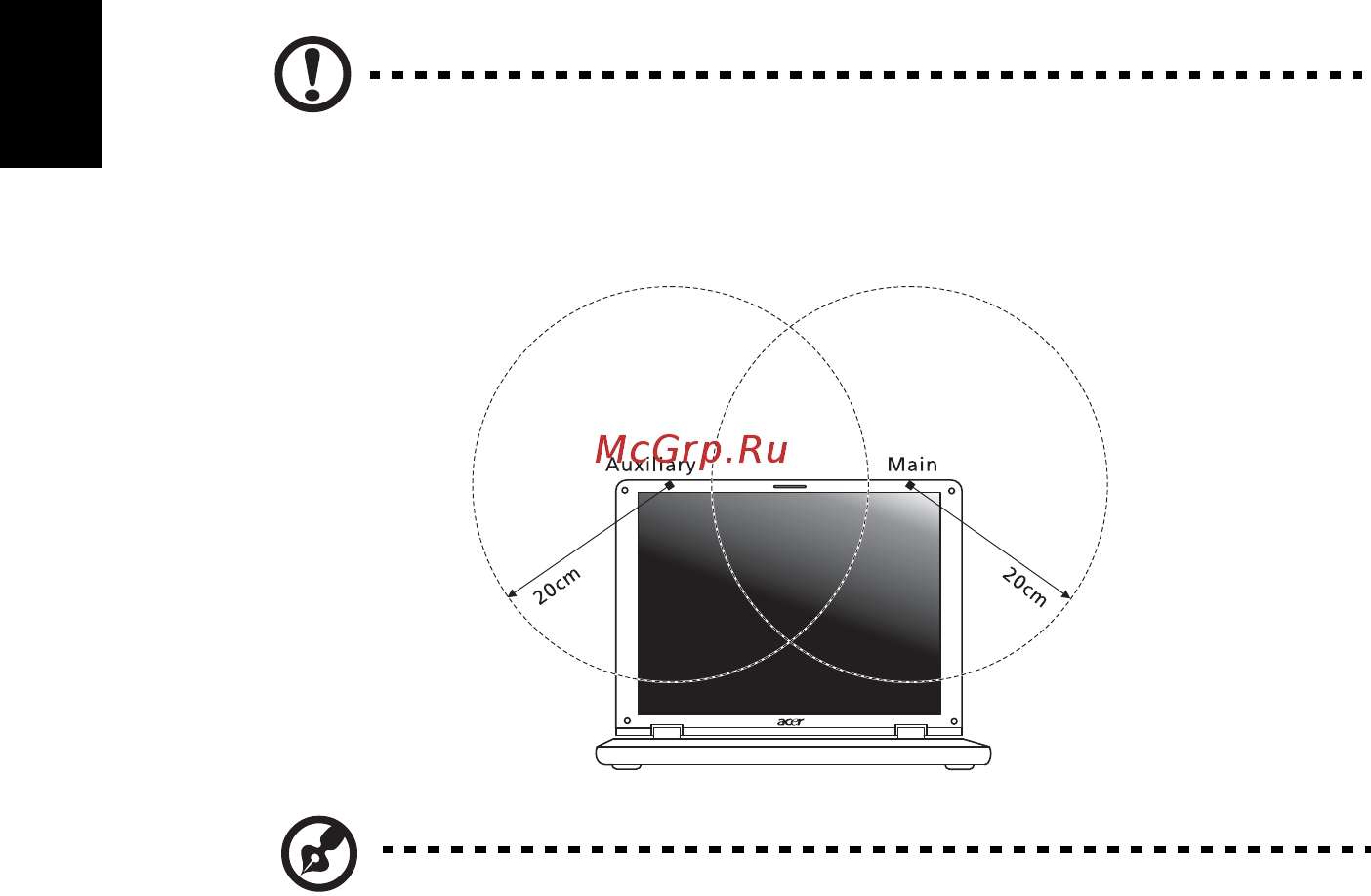 Acer ASPIRE 5745DG [1294/2217] Fcc ov sigurnosni zahtjev glede radiofrekvencija