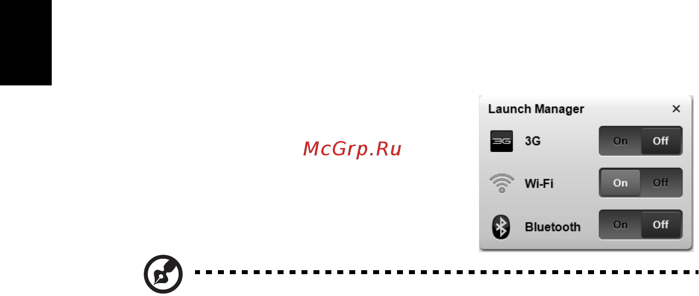 Acer ASPIRE 5745DG [1756/2217] Kablosuz aygıtlarınızı etkinleştirir