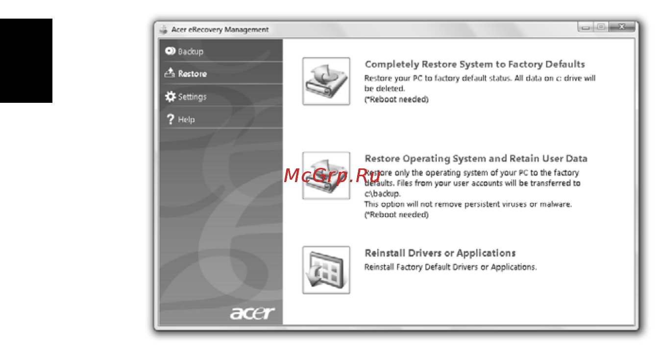 Acer ASPIRE 5745DG [262/2217] Italiano