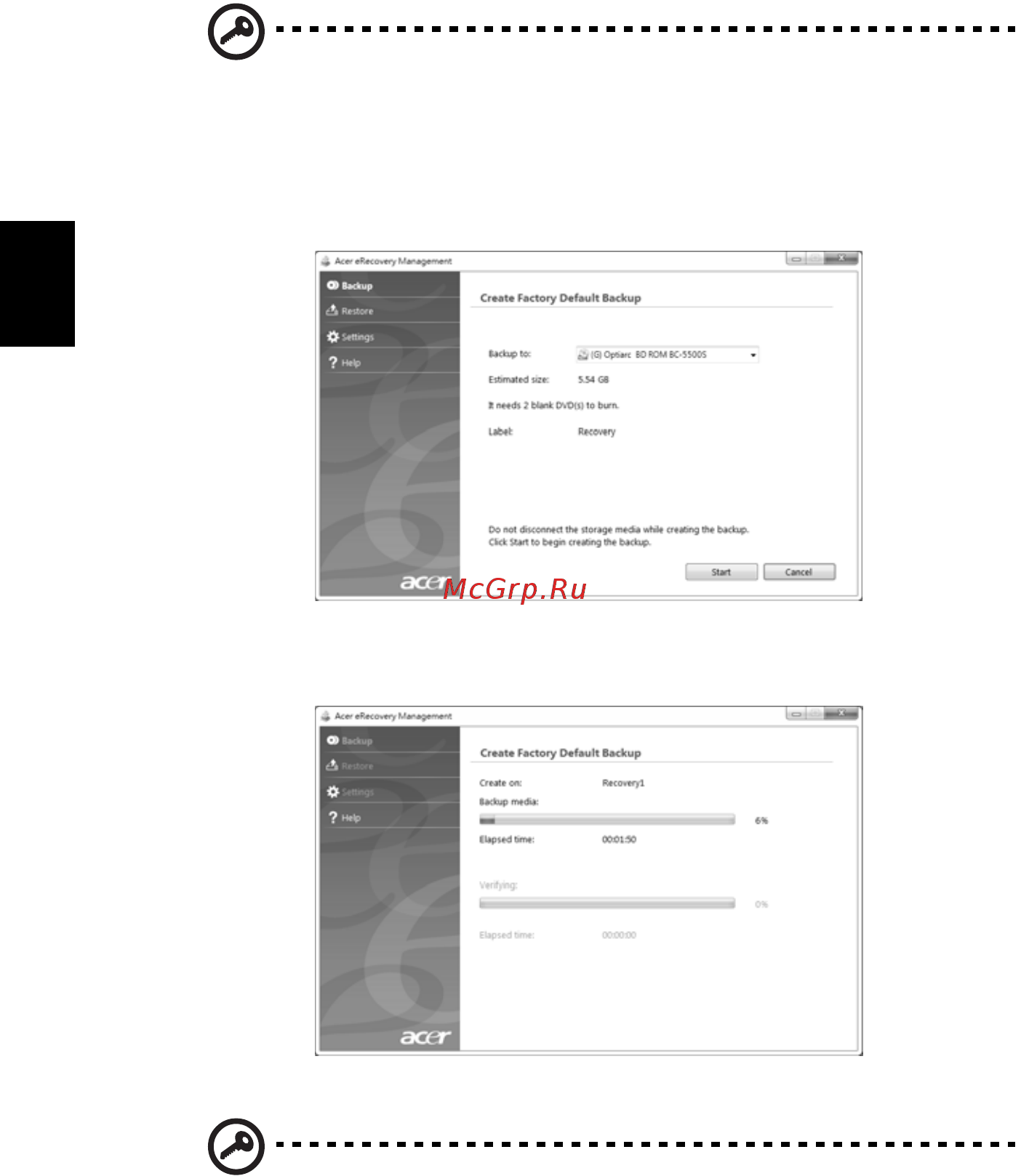 Acer ASPIRE 5733Z [1024/2348] Magyar