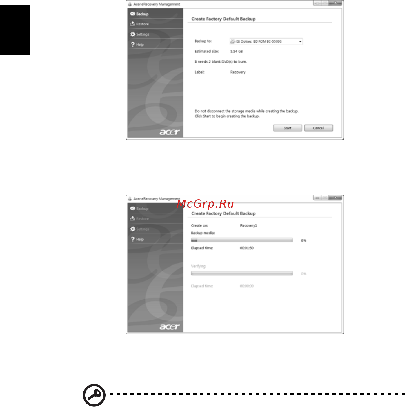 Acer ASPIRE 5733Z [1246/2348] Slovenski