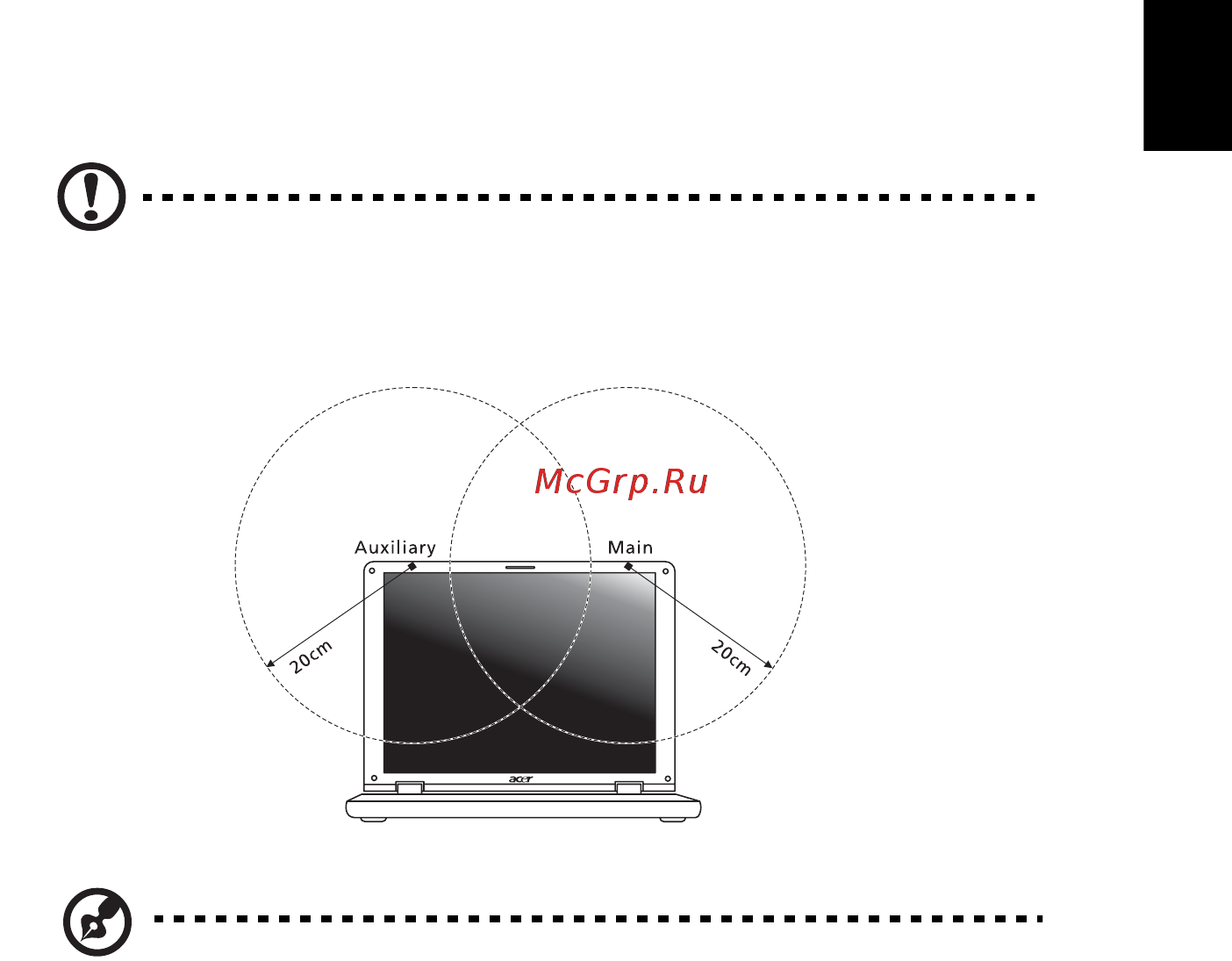 Acer ASPIRE 5733Z [1597/2348] Fcc raadiosageduste ohutuse nõue