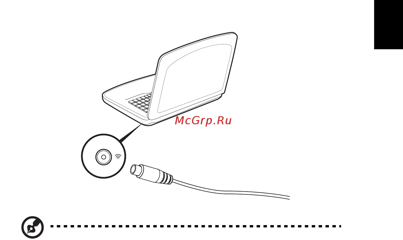 Acer ASPIRE 5733Z [1815/2348] Παρακολούθηση τηλεόρασης µέσω εξωτερικής κεραίας ή υποδοχής καλωδίου