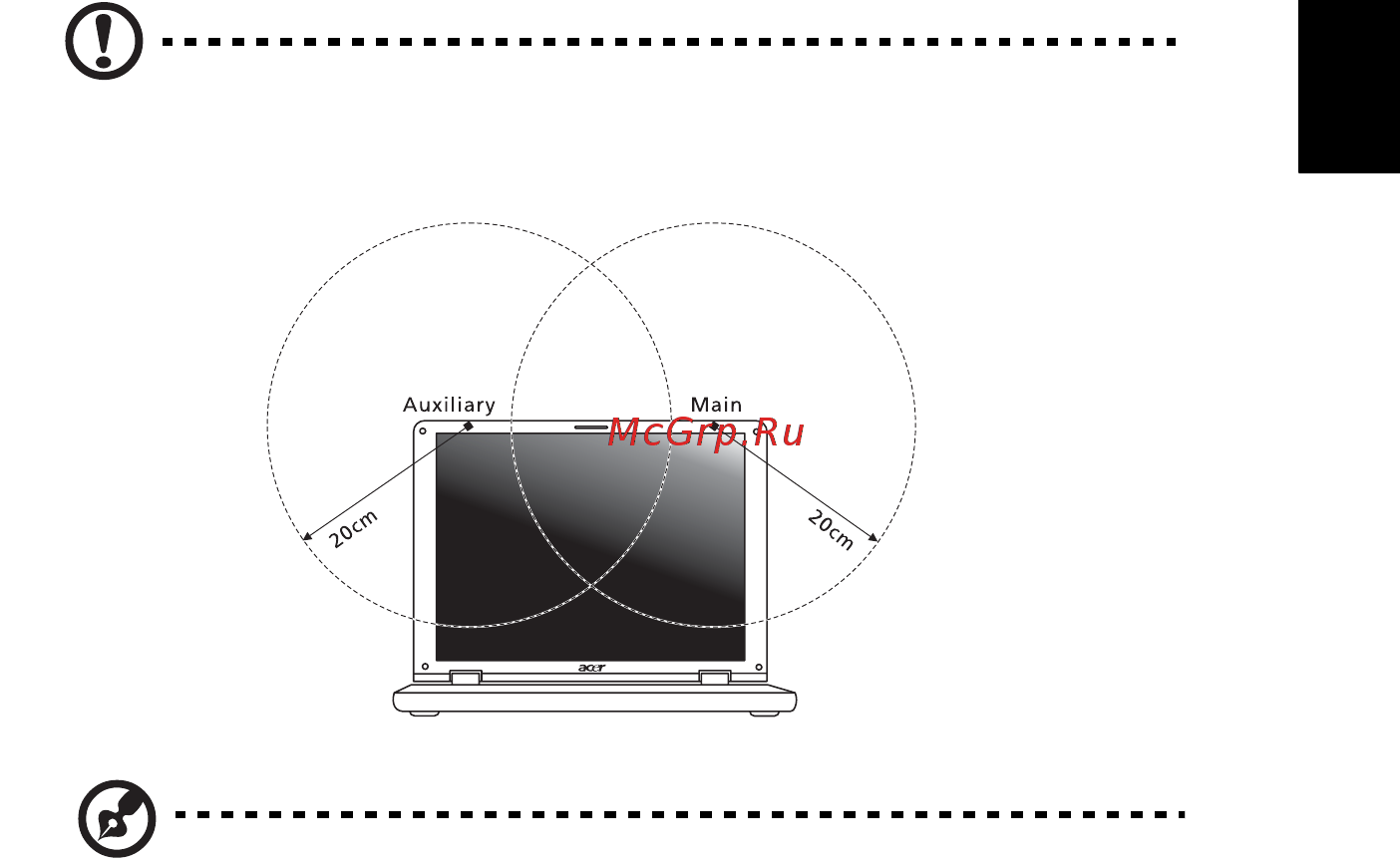 Acer ASPIRE 5733Z [2055/2348] 캐나다 저전력 비면허 무선 통신 장치 rss 210