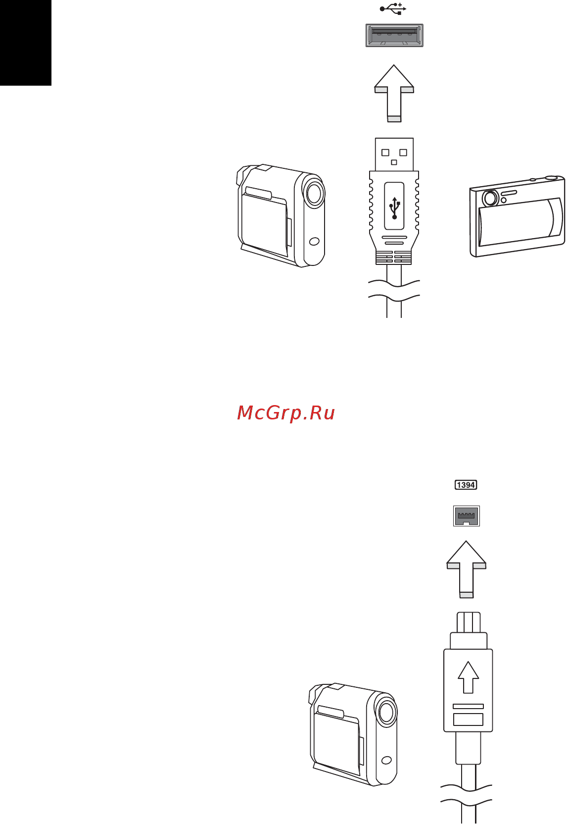 Acer ASPIRE 5733Z [2250/2348] Port ieee 1394 hanya untuk model model tertentu