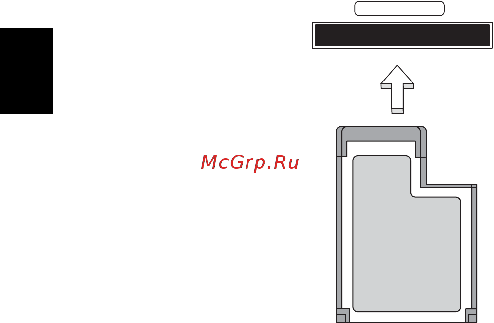Acer ASPIRE 5600 [62/76] Порядок вставки карты expresscard