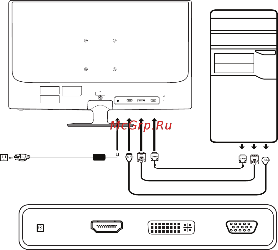 Acer G246HLF UM.FG6EE.F01 [19/30] Установка