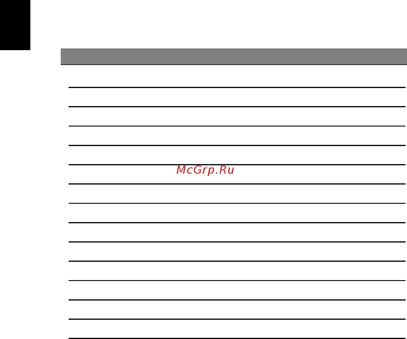 Acer B246HL [20/29] Òàáëèöà ñòàíäà²òíûõ ²åæèìîâ ñèíõ²îíèçàöèè