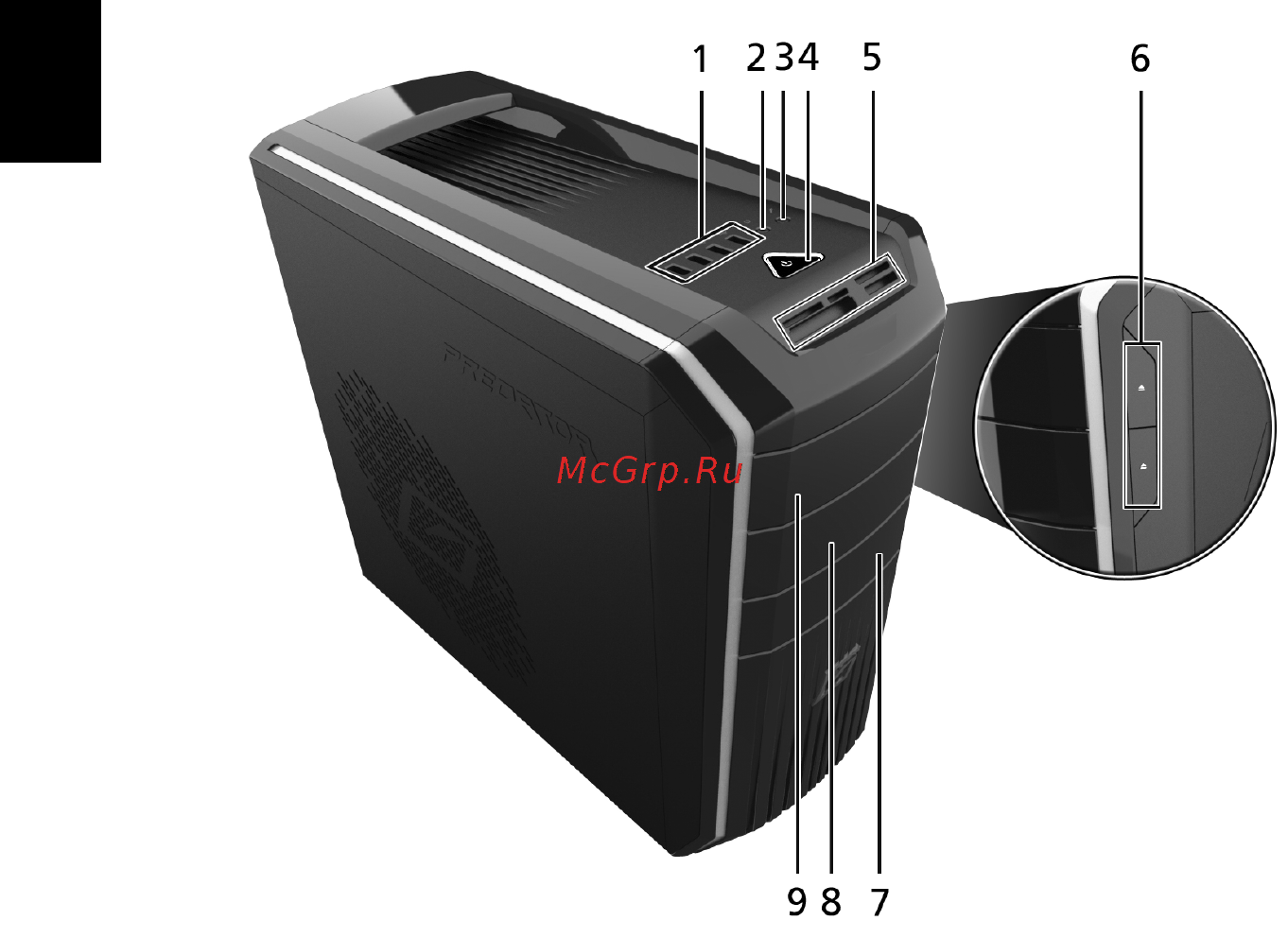Acer PREDATOR G3620 [16/57] Русский