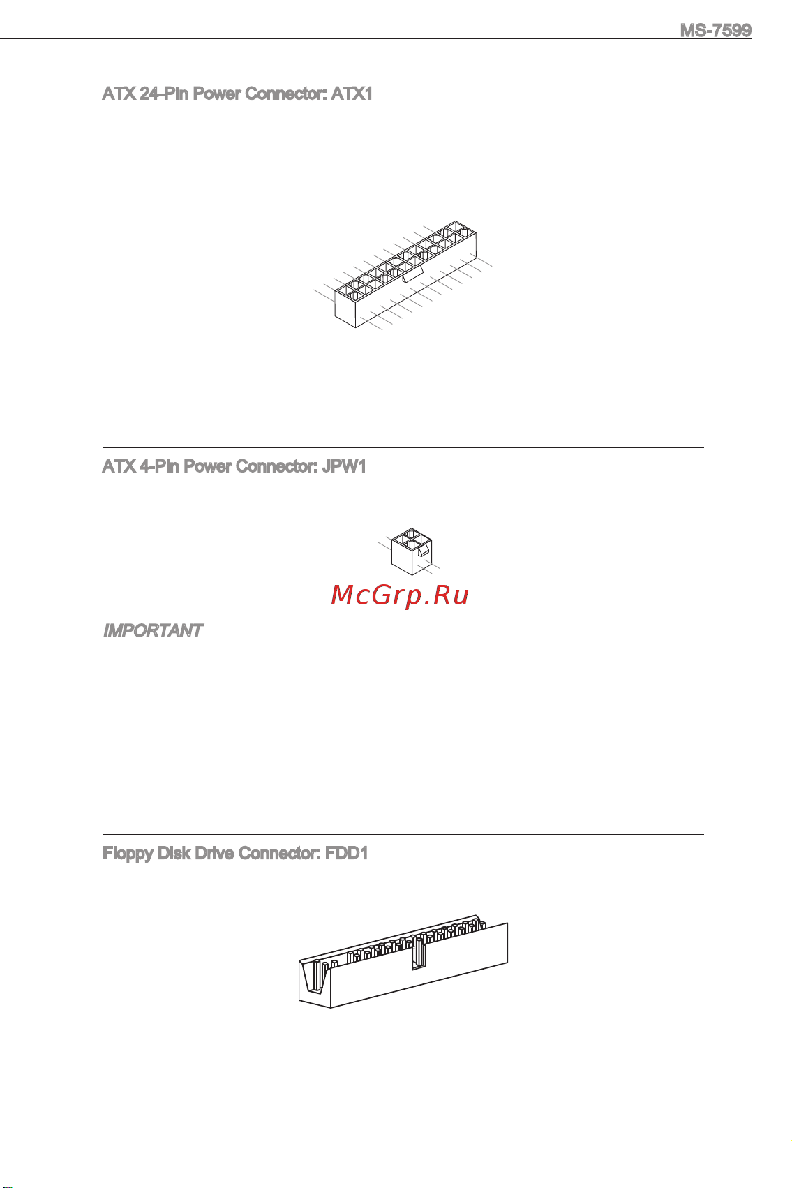 MSI 770-C35 [15/168] Make sure that all the power connectors are connected to proper a tx power