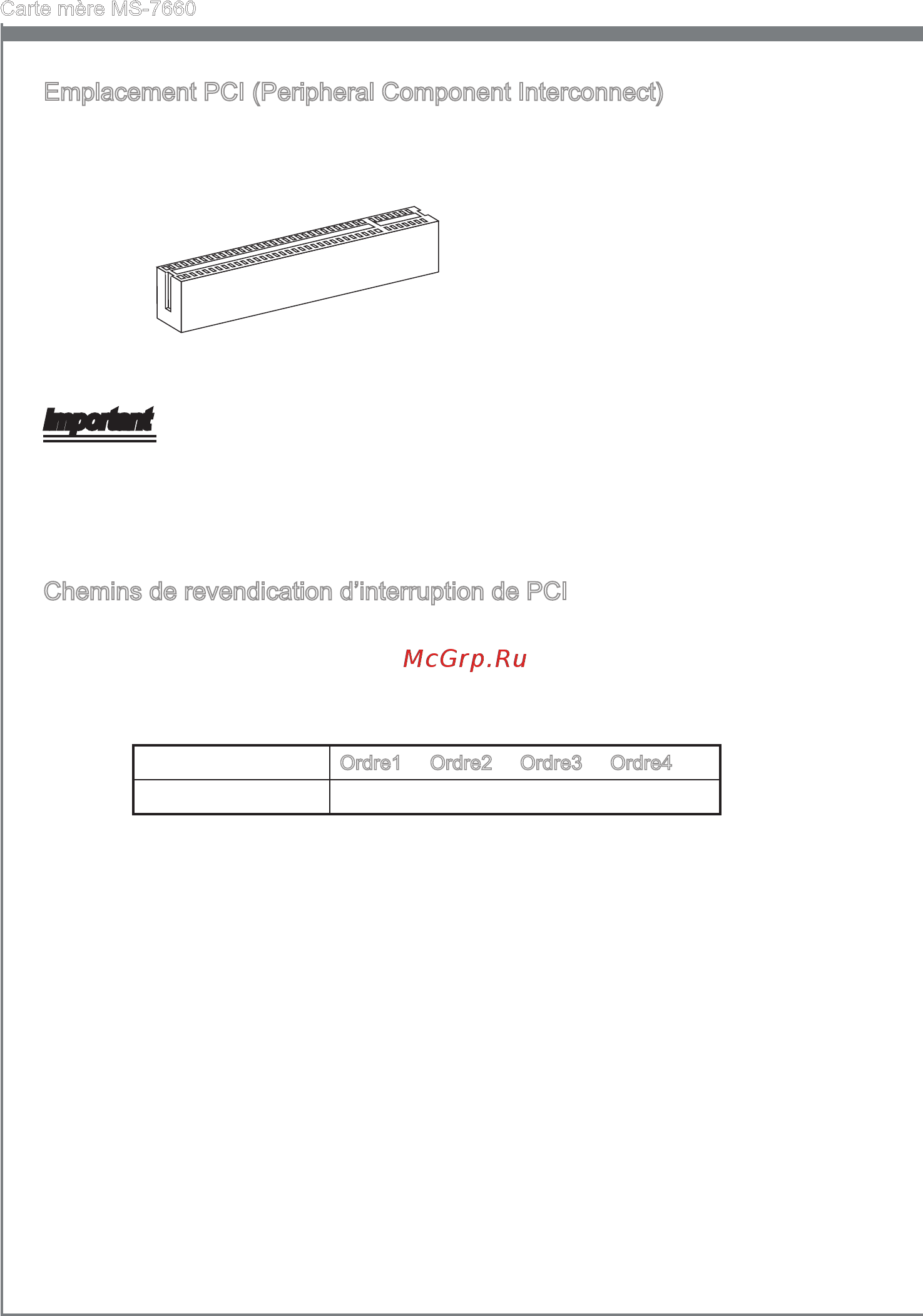 MSI 870A FUZION [106/154] Chemins de revendication d interruption de pci