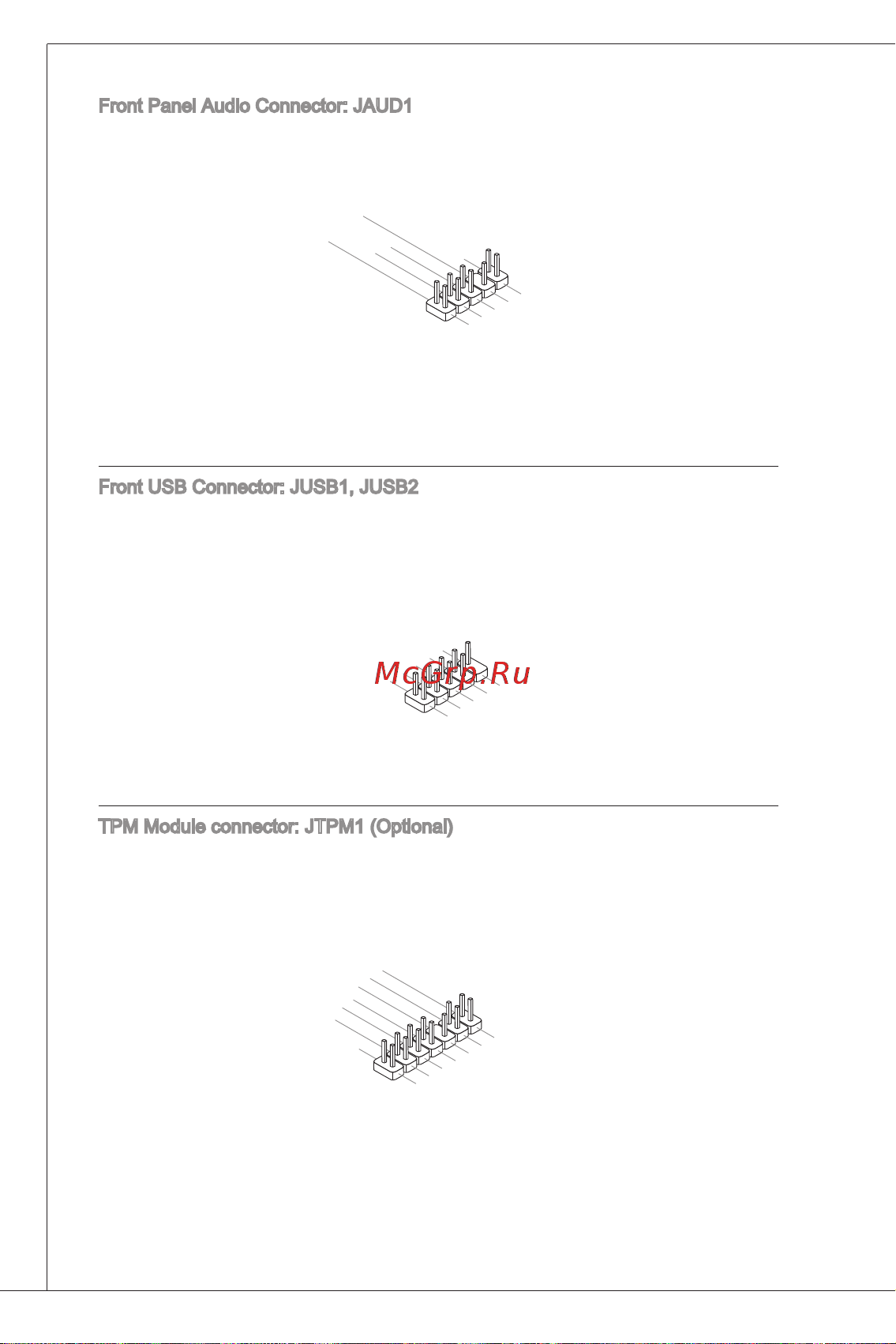 MSI 740GM-P21 [18/169] Front panel i o connectivity design guide