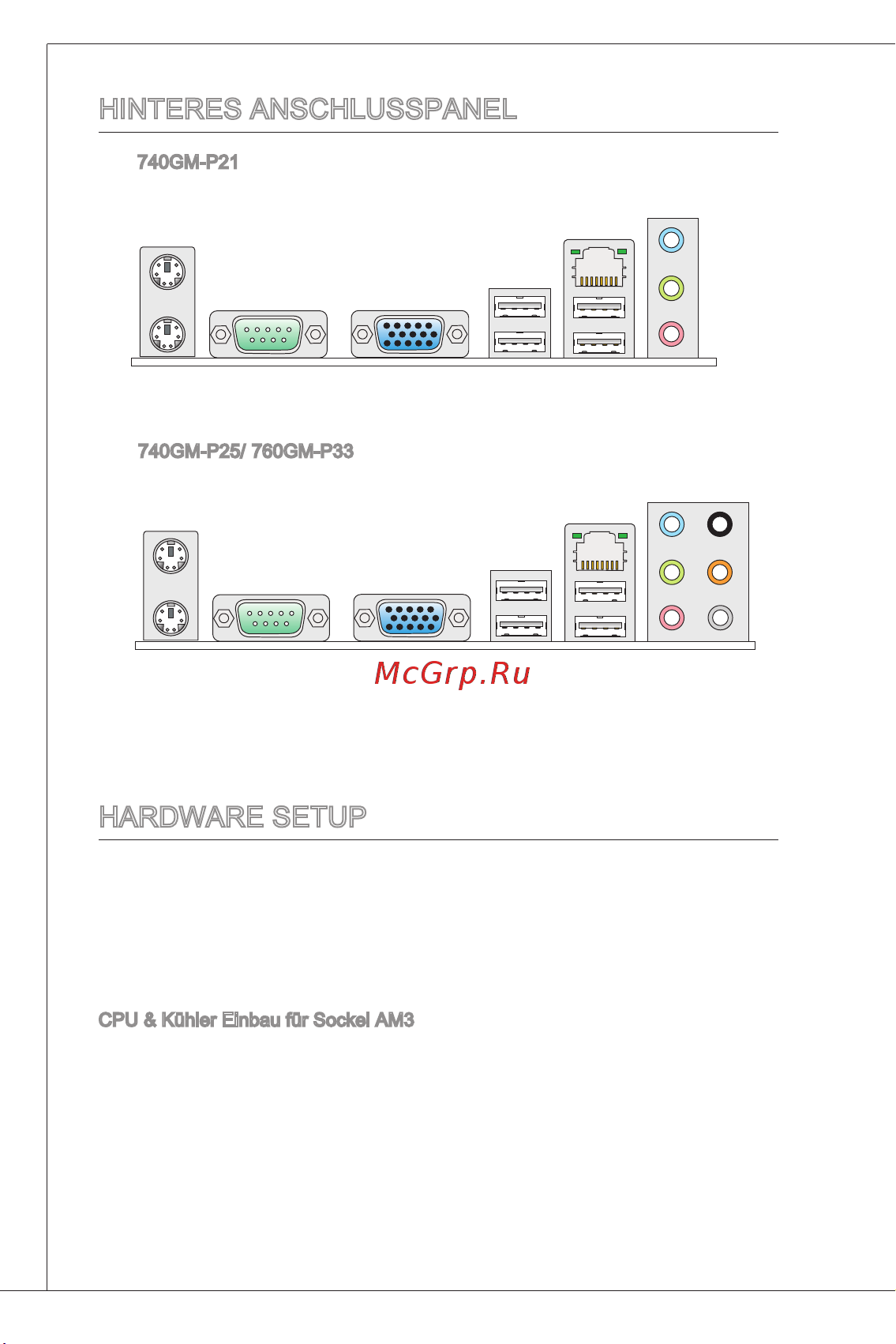MSI 740GM-P21 [72/169] Hardware setup
