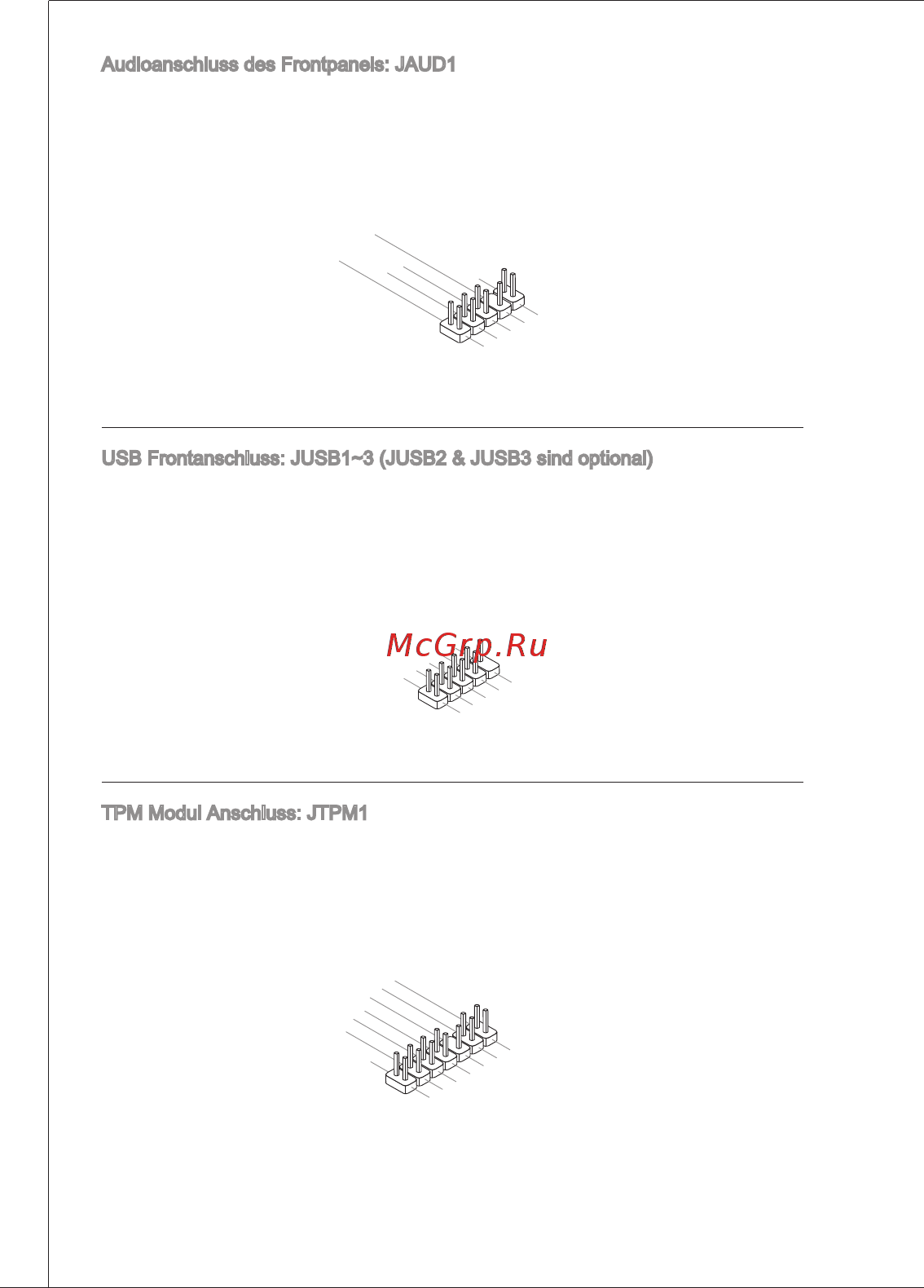 MSI 870S-C45 [72/153] Audioanschluss des frontpanels jaud1