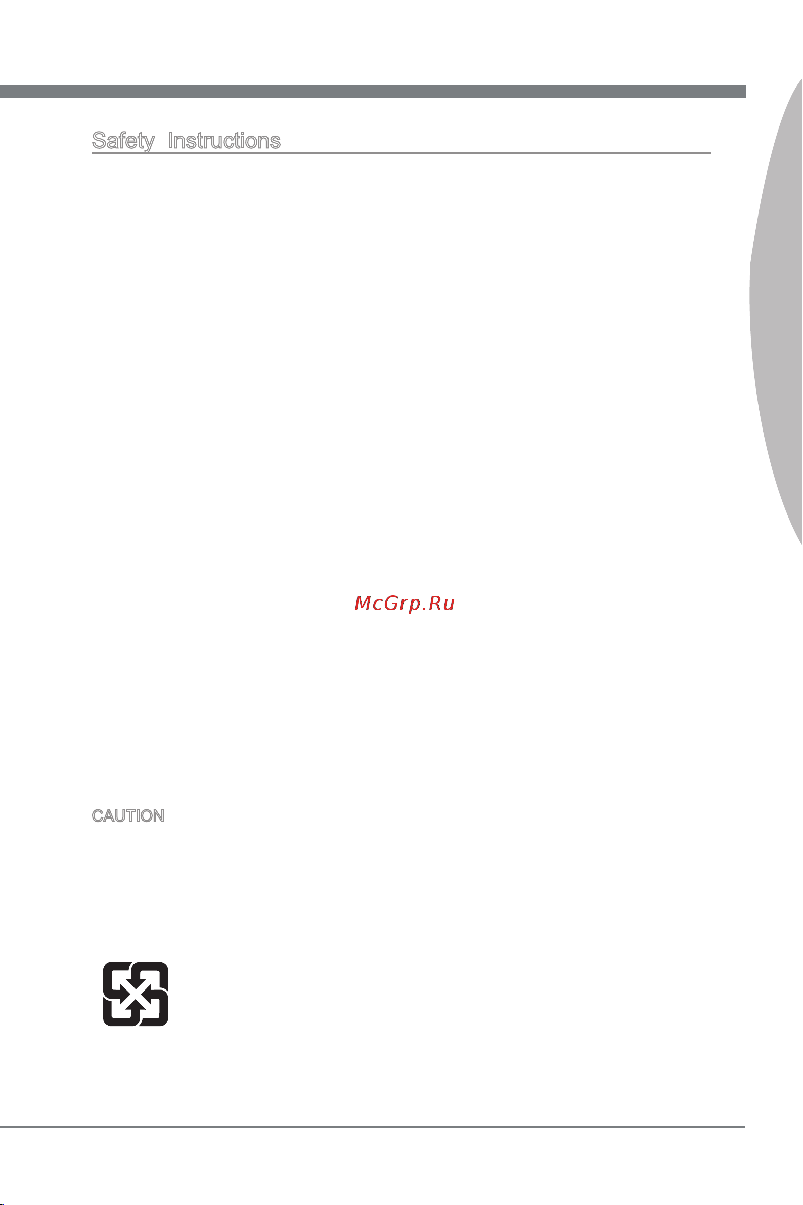 MSI 870S-G46 [3/146] Safety instructions