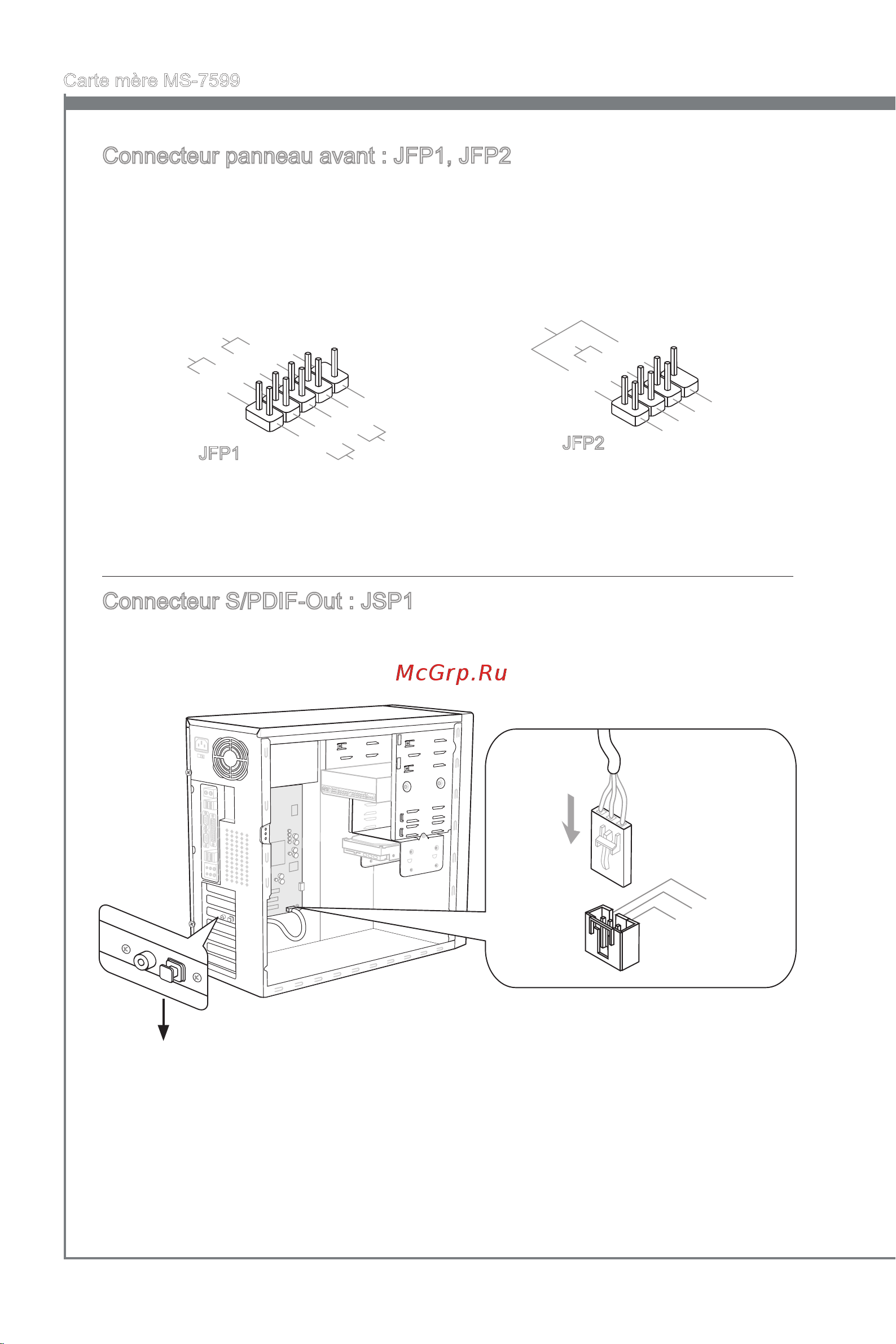 MSI 870S-G46 [94/146] Connecteur s pdif out jsp1