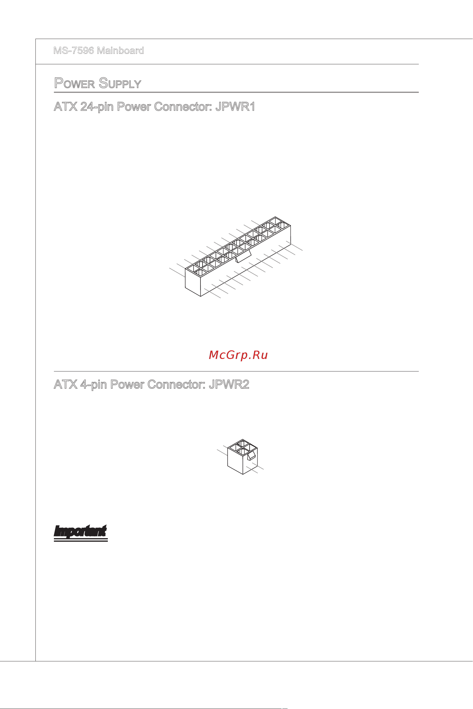 MSI 785GM-E51 [20/154] Atx 24 p n power connector jpwr1