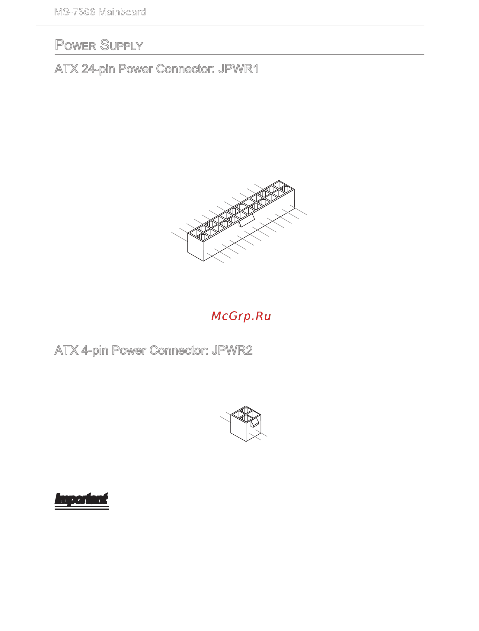 MSI 785GM-E65 [20/154] Atx 24 p n power connector jpwr1