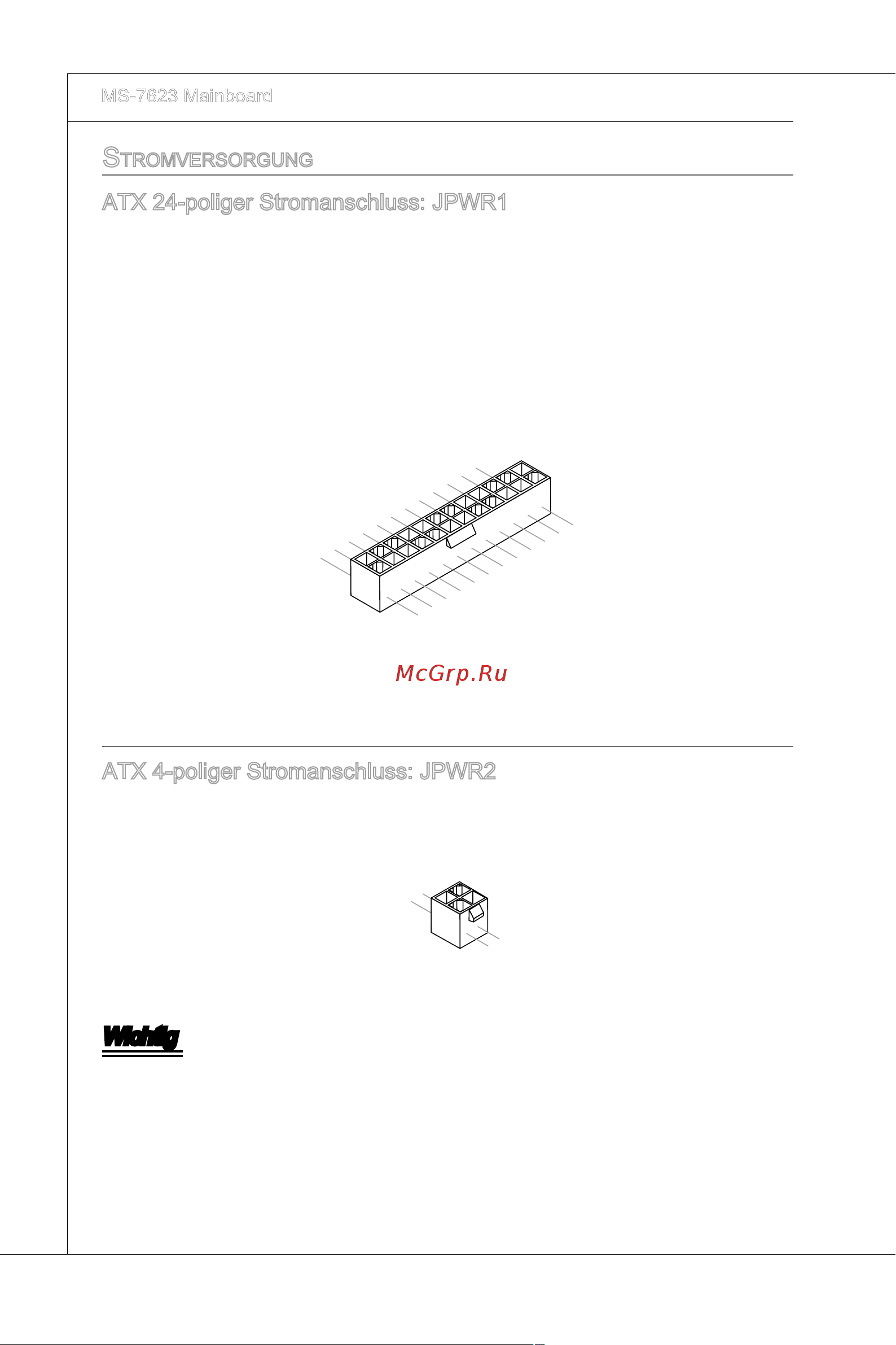 MSI 785GM-P45 [54/146] Atx 24 pol ger stromanschluss jpwr1