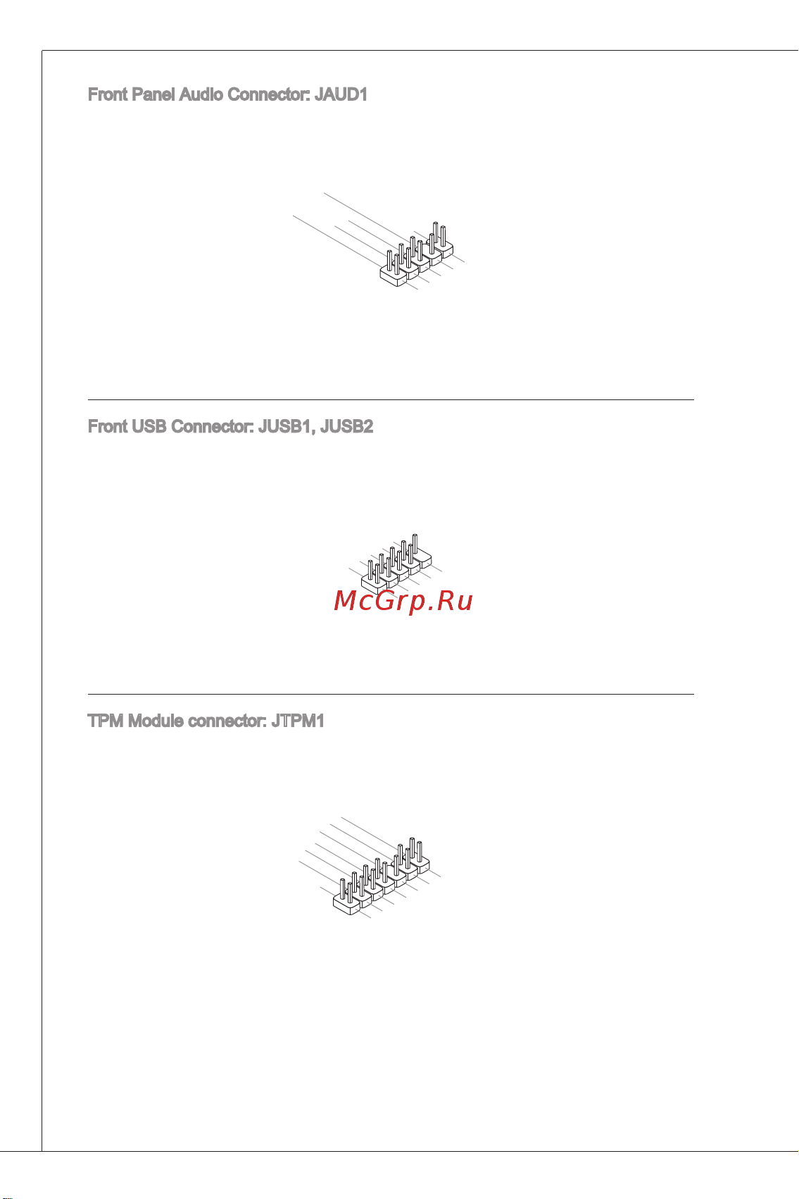 MSI G41M-P23 [18/155] Front panel i o connectivity design guide