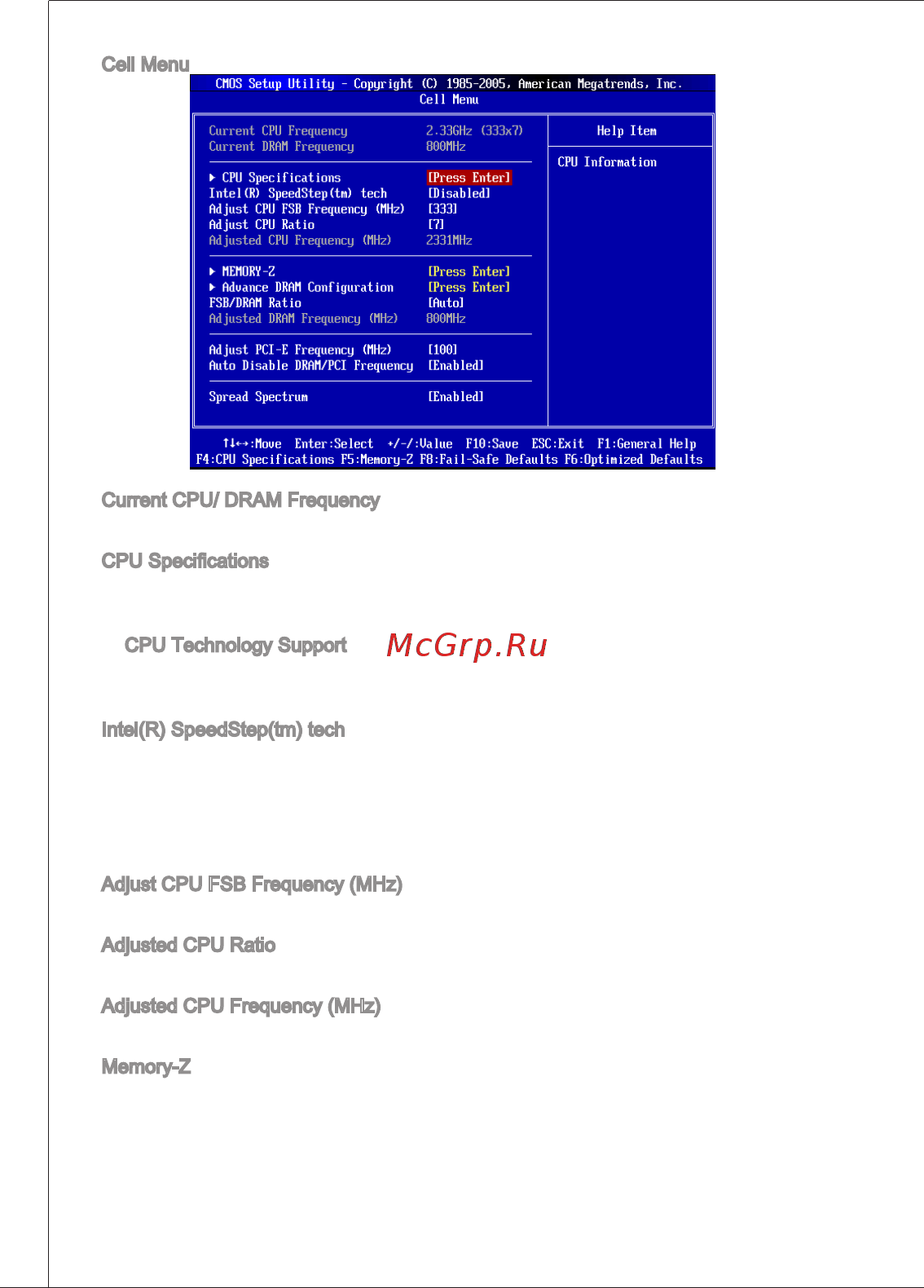MSI G31TM-P31 [78/153] Cpu technology support