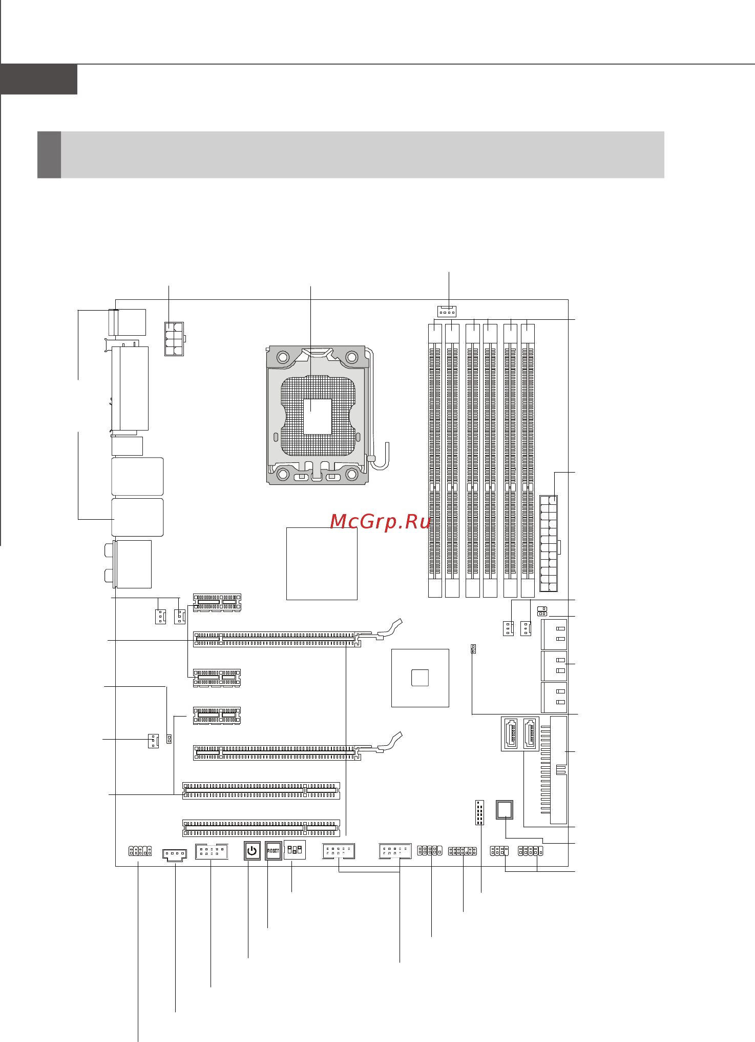 MSI X58 PLATINUM [13/173] Quick components guide