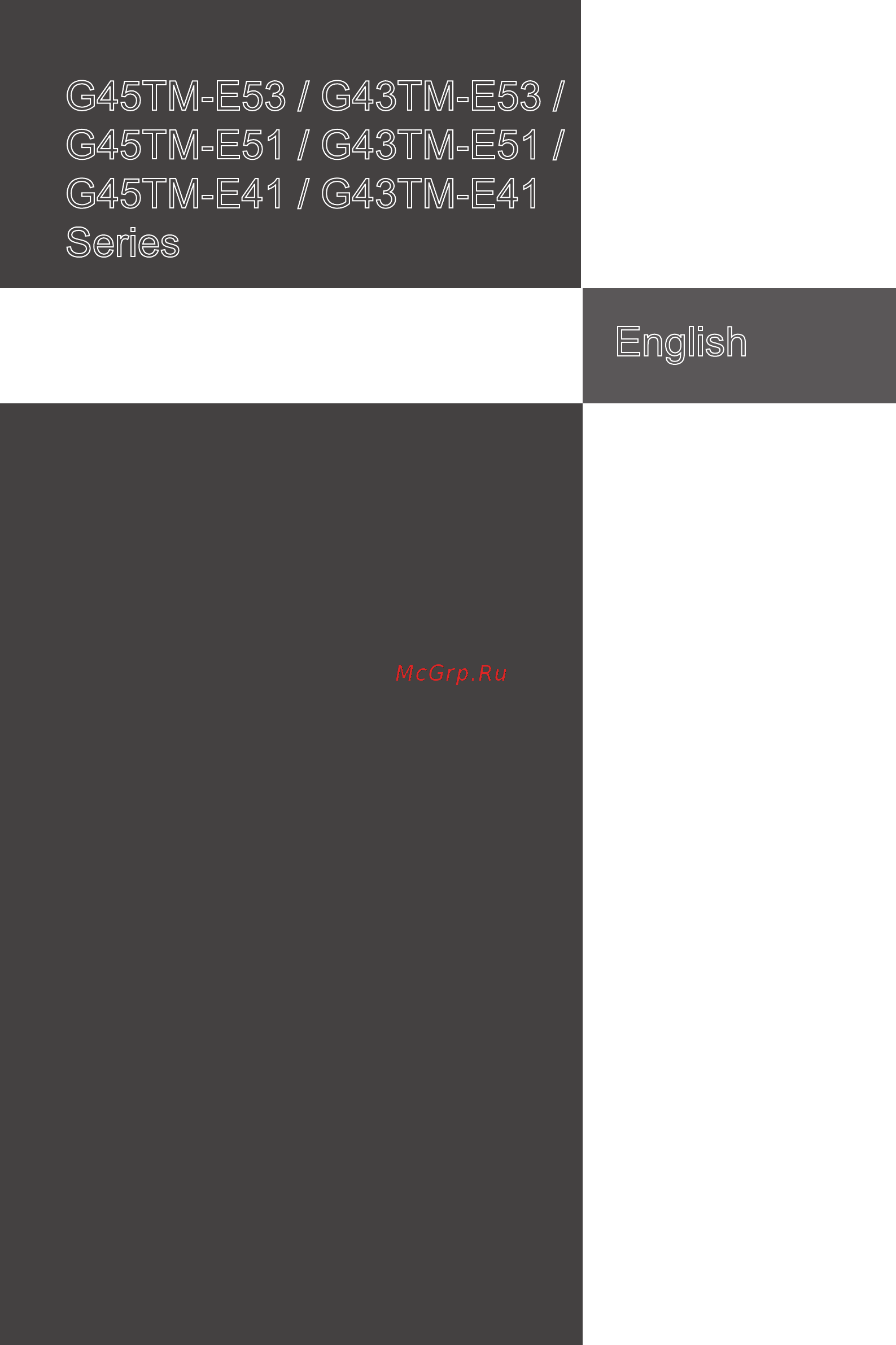 MSI G43TM-E51 [11/148] English