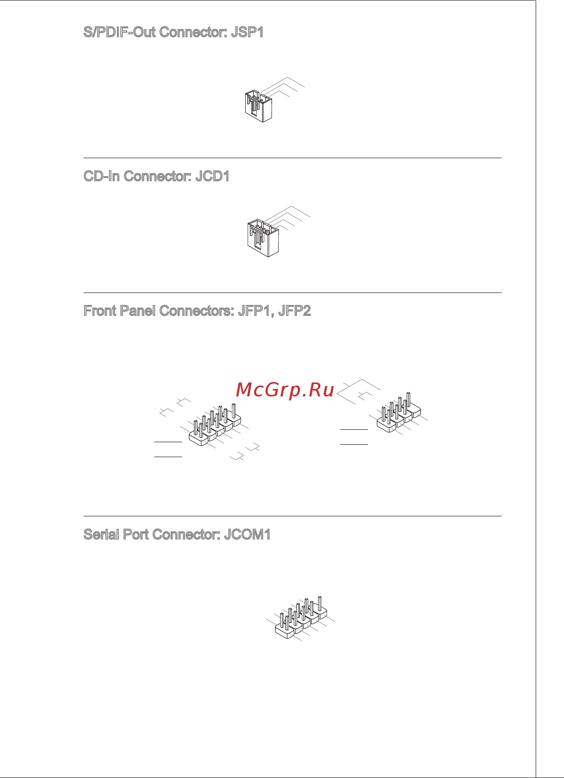 MSI G41M-P31 [17/153] Cd ln connector jcd1