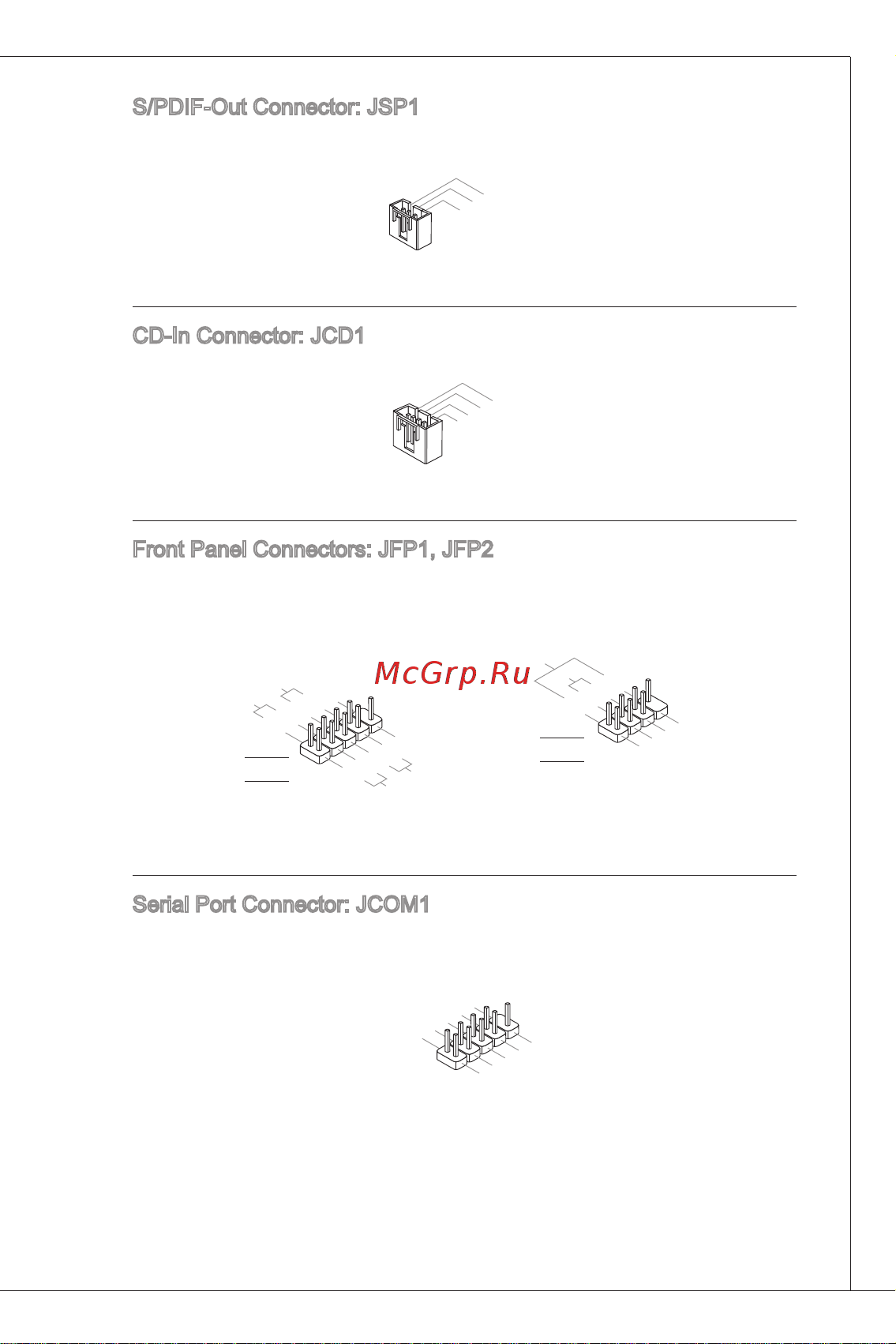 MSI G41M-P35 [17/153] Cd ln connector jcd1