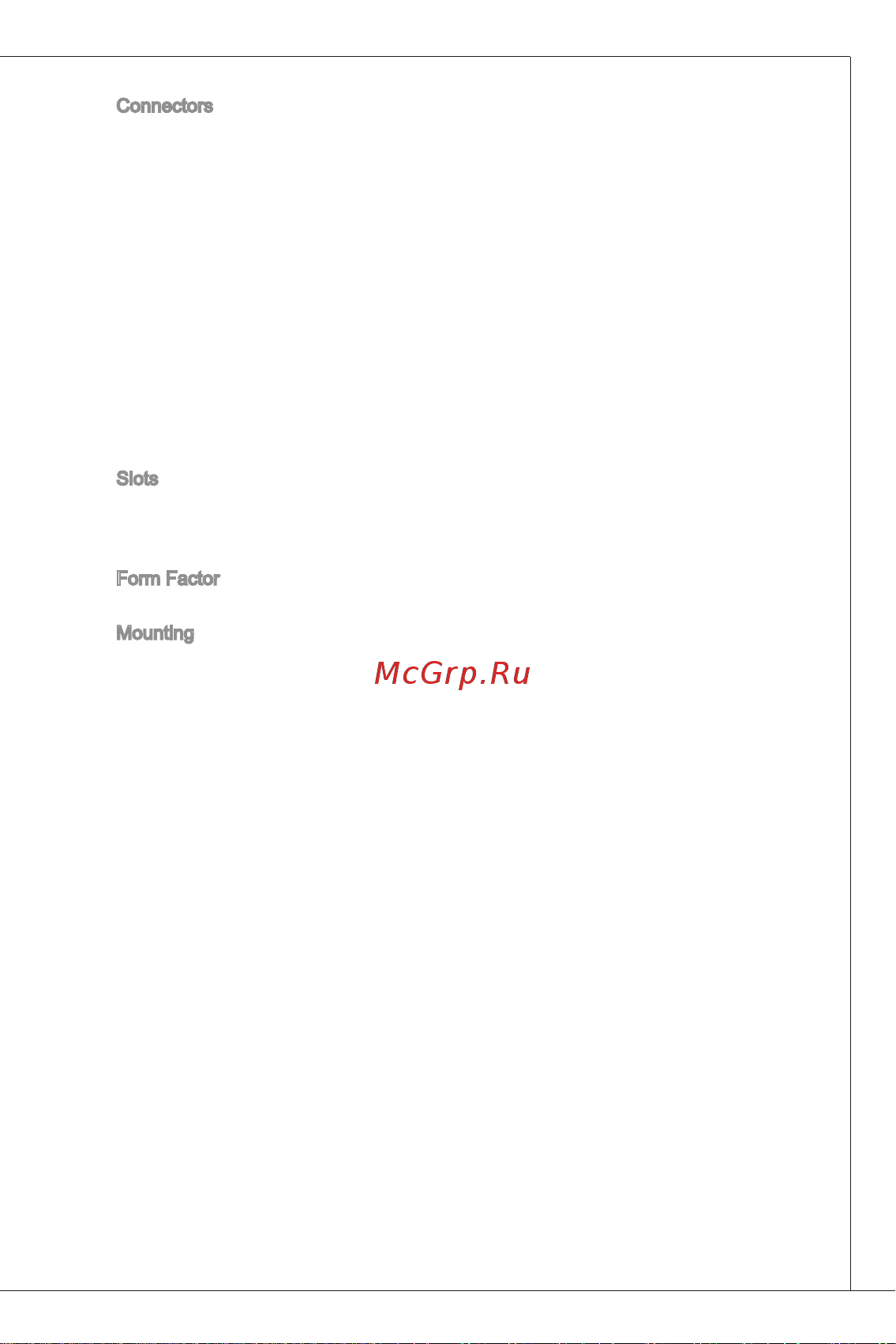 MSI G41M-P43 COMBO [11/153] If you need topurchase accessories and request the part numbers you could search the product web page and find details on our web address below httpvavww msi com index php