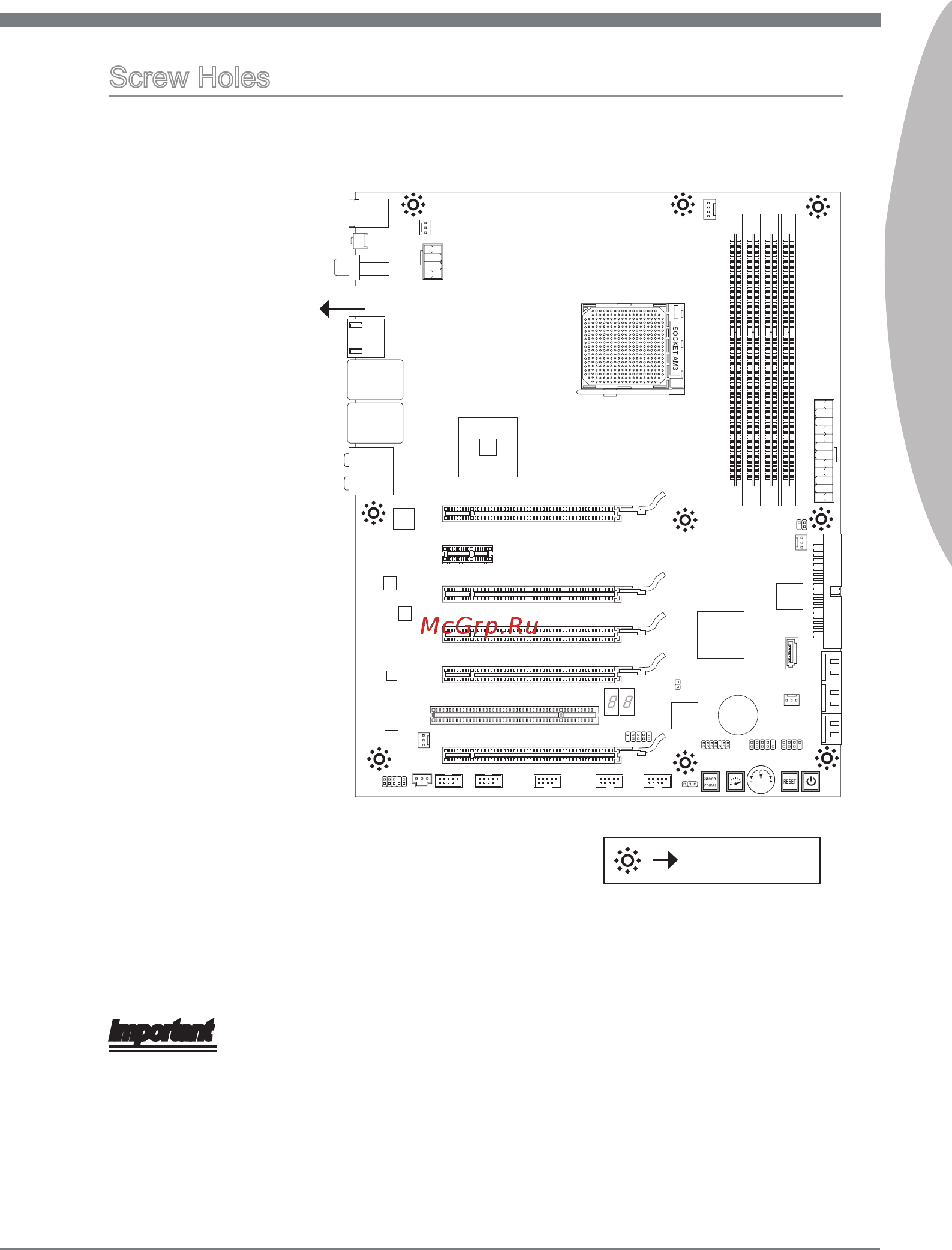 MSI 890FXA-GD70 [15/178] Screw holes