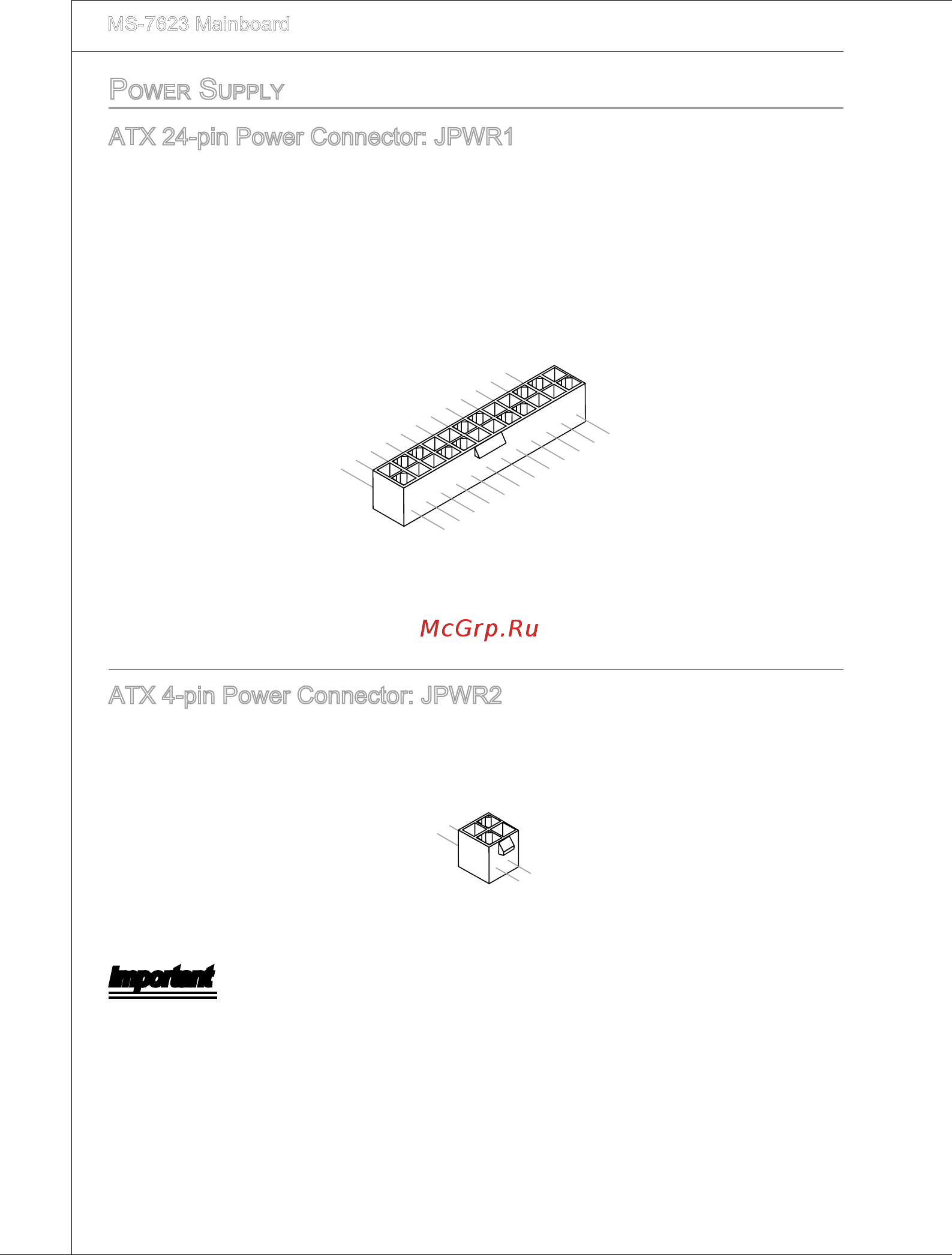 MSI 880GM-P51 [20/146] Atx 24 p n power connector jpwr1