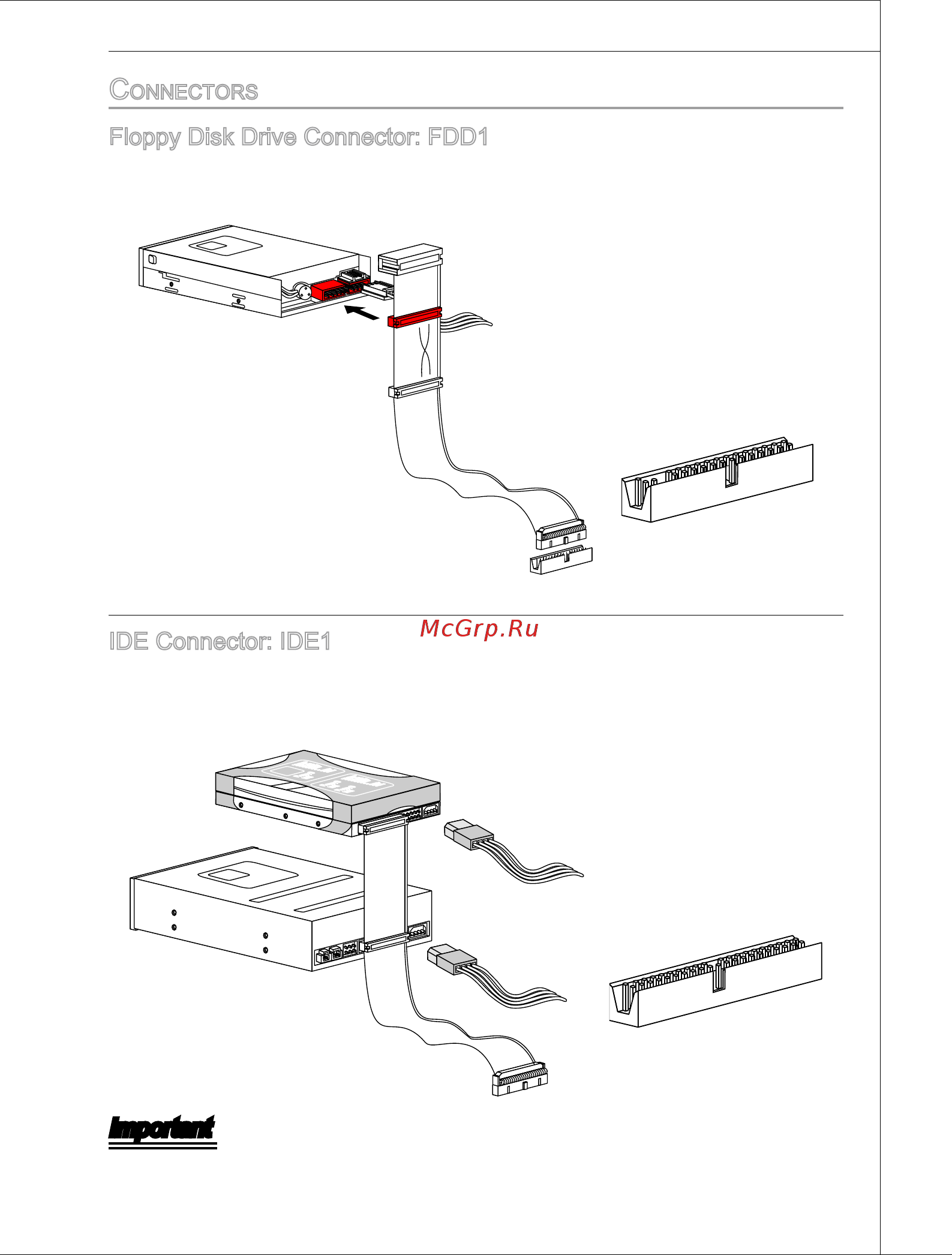 MSI 880GM-P51 [23/146] 2 f loppy disk drive connector